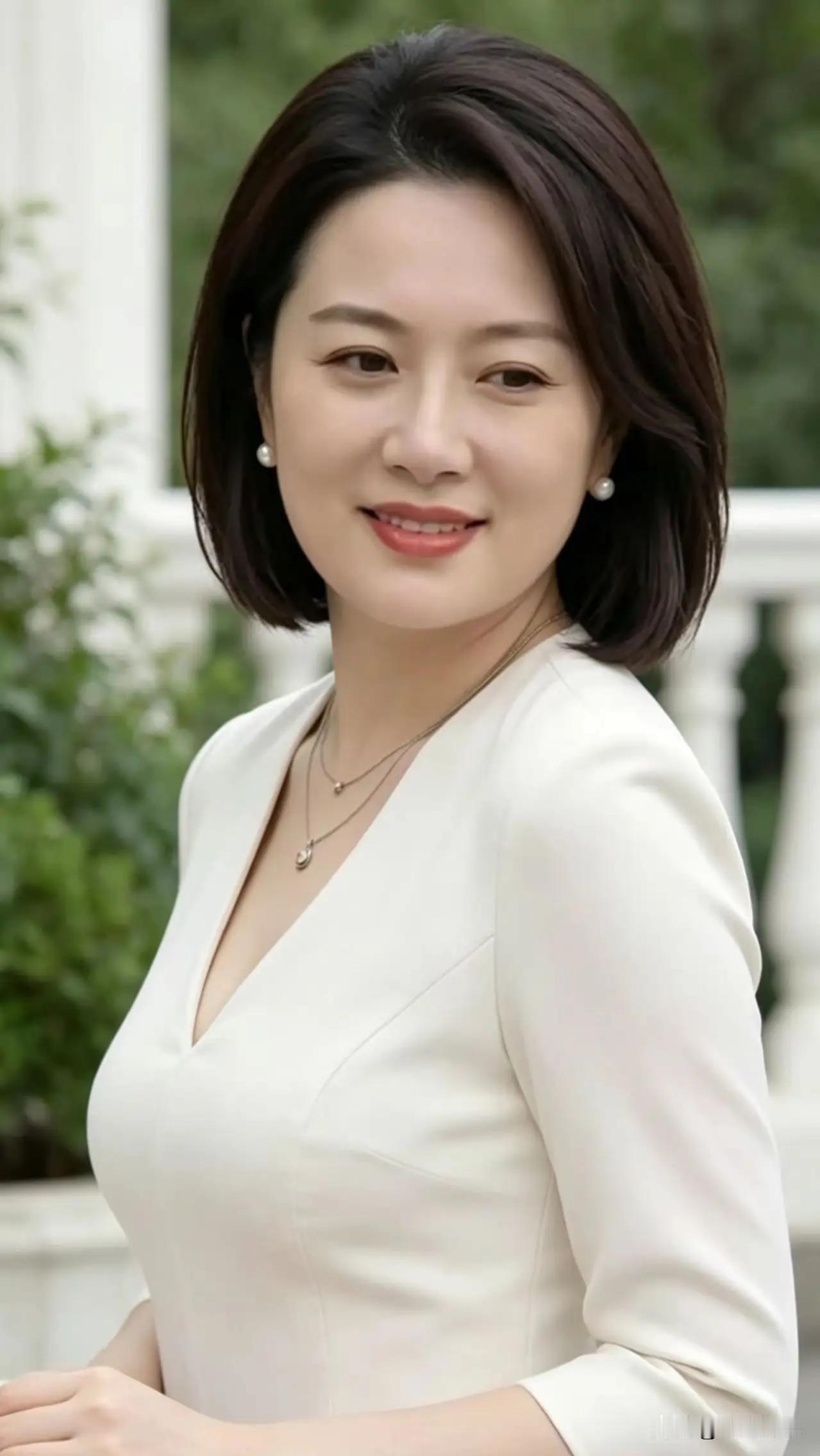 相比年轻姑娘的青涩，估计多数男人都喜欢上年纪，处于从容状态的中年妇女吧？
美女这