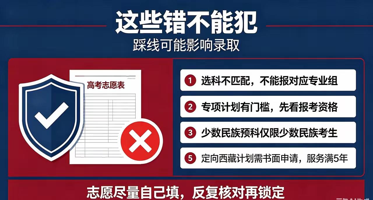 2026高考填志愿必看！分清断档、滑档、退档、掉档，避免错失录取机会
 
01、