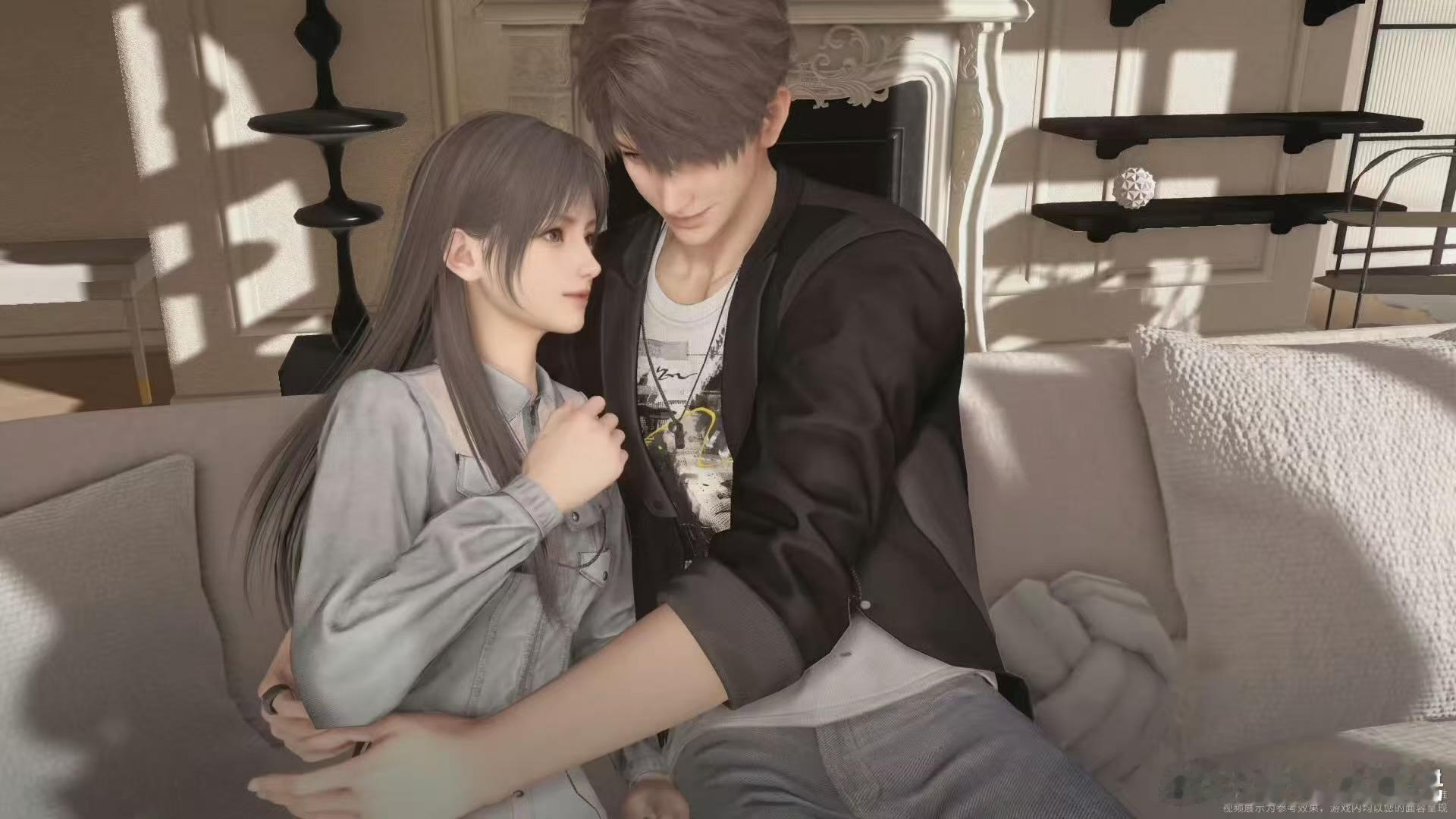 恋与深空3D互动家园恋与深空直播 直播里的3D家园藏着太多小心机：你靠近窗台时，