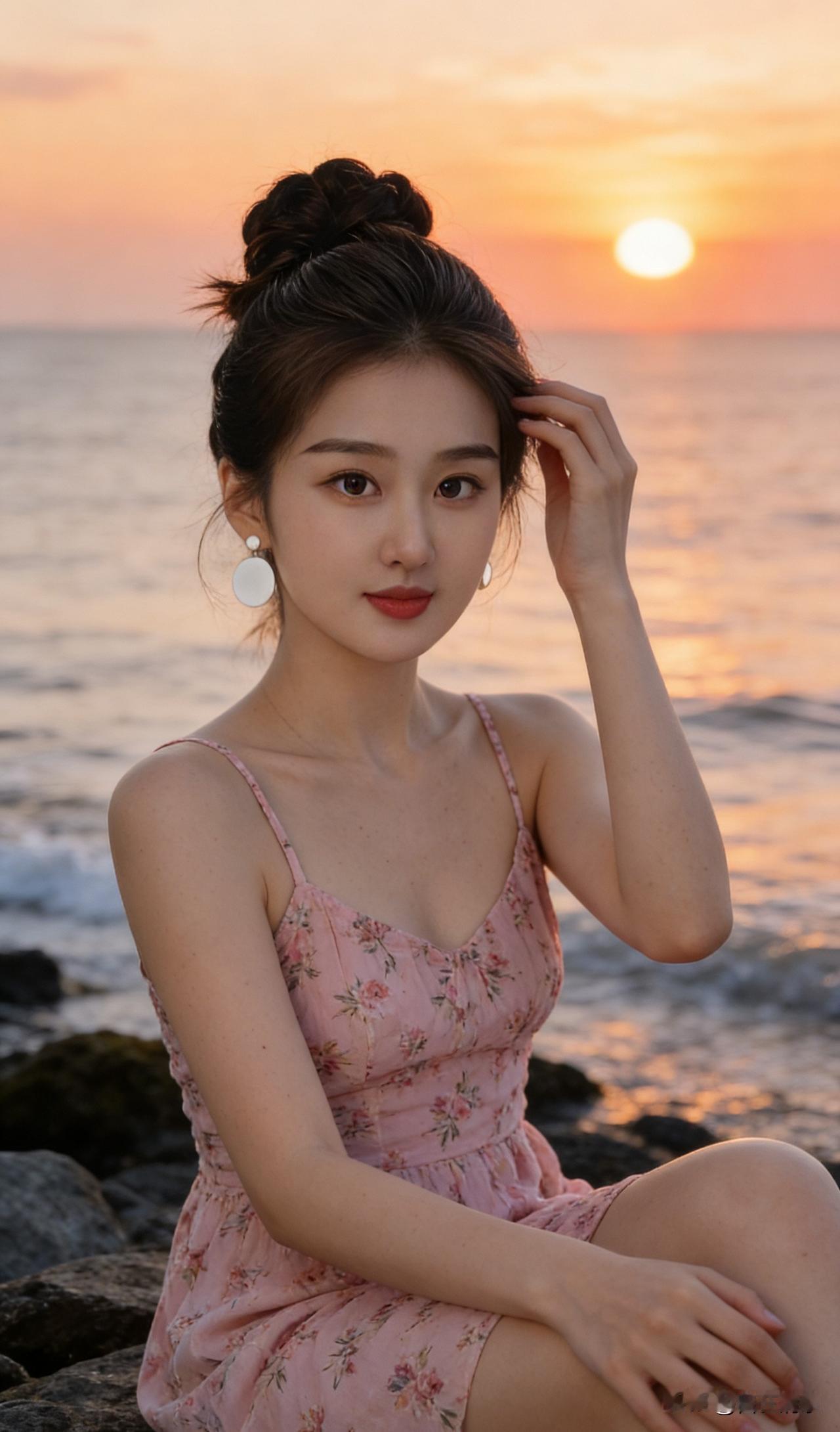 公司新来个美女同事，打扮精致，气质超绝。有天下班，一男同事殷勤说：“我送你回家吧