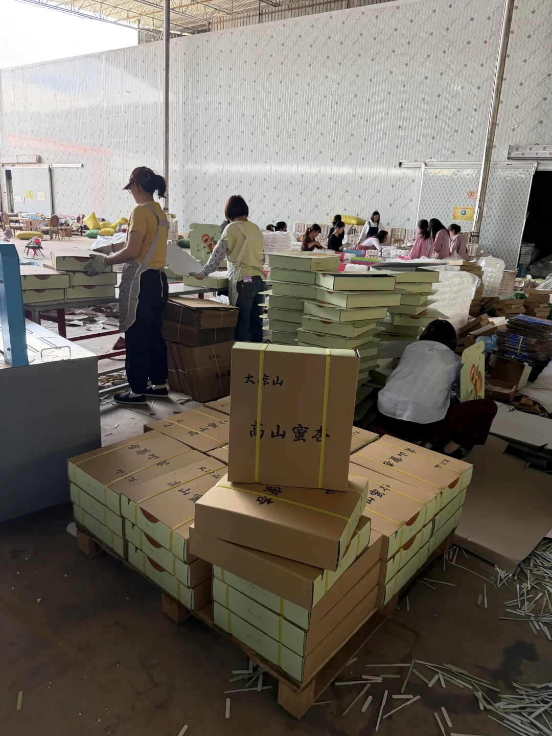 我们的蜜杏礼盒高端大气上档次，送礼必备呀。