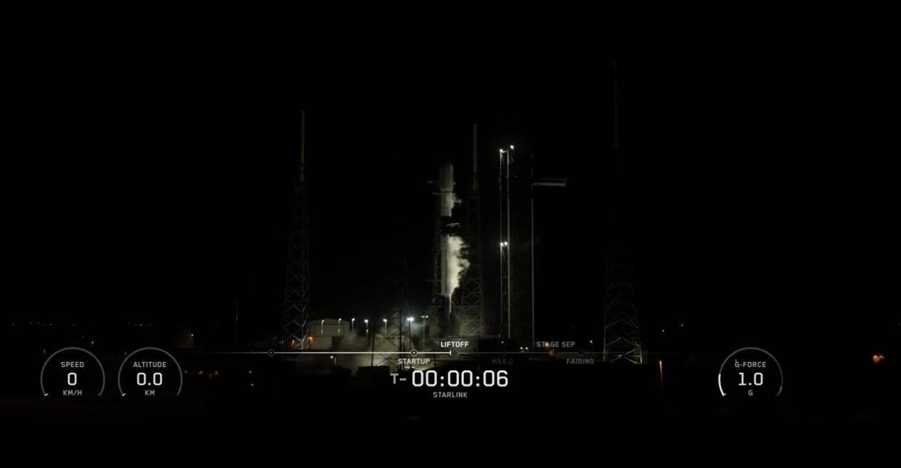 停不下来！SpaceX时隔一天又用一个31手助推器将25颗星链卫星送上天。
  