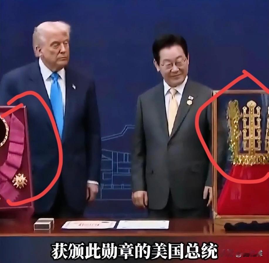 特朗普这次来韩国可谓赚得头满胸满，李在明懂事了啊！

当地时间29日，特朗普在韩