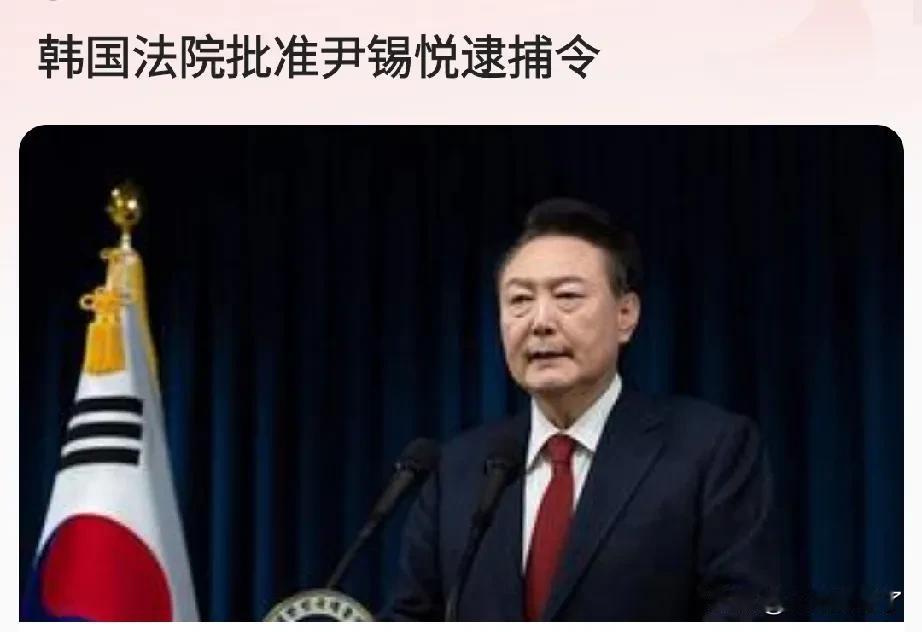 尹锡悦被韩国法院批准逮捕，再次证明韩国的总统是世界上最危险的职业，没有之一，13