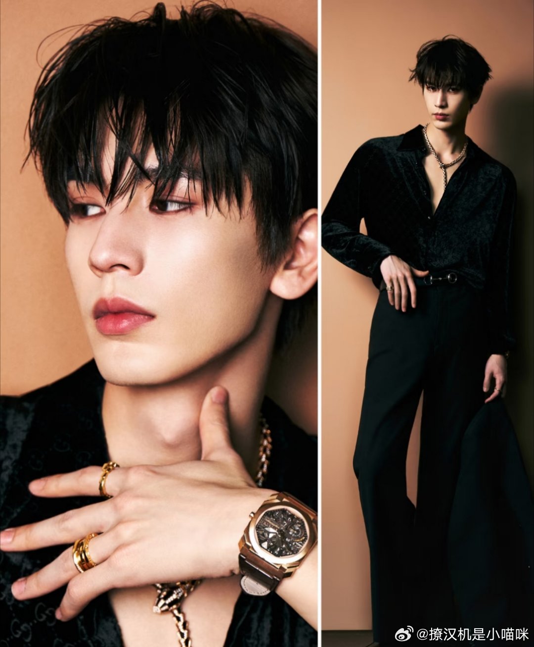 微博之夜红毯各位，请选择你的老公！陈哲远，丁禹兮，张凌赫，曾舜晞，你要选谁？？ 