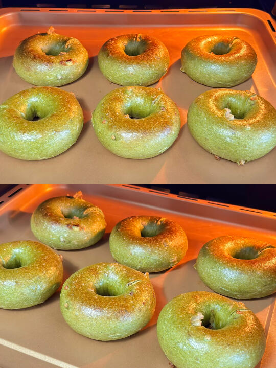 咸口贝果教程🥯海苔洋葱酥贝果