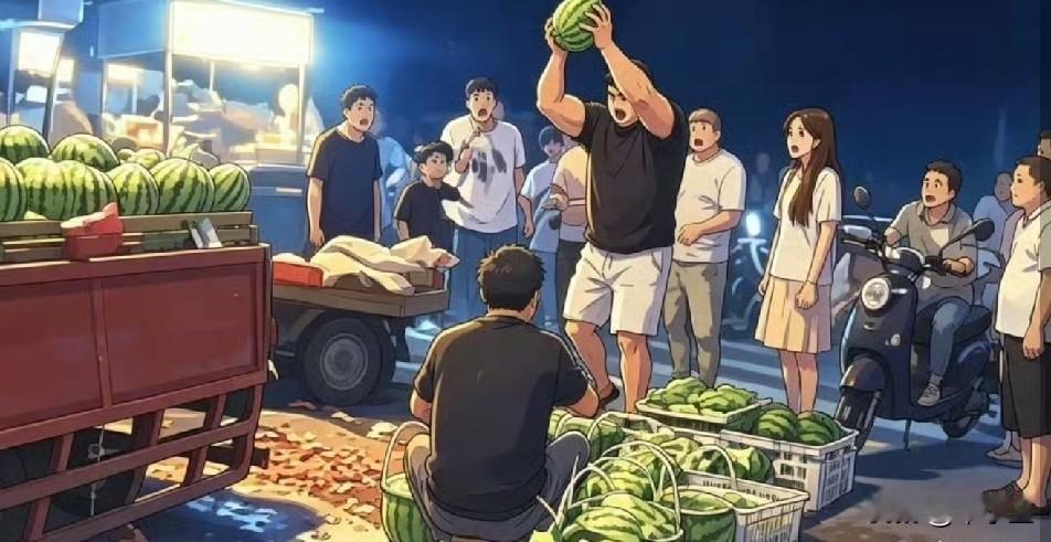 因挑瓜产生矛盾，宁波一夫妻30秒拿10余个西瓜砸向摊主头部。当众公开侮辱，被行政