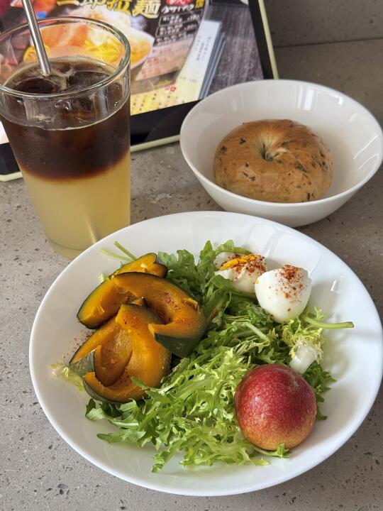 今日早餐｜作息规律之后吃啥都好吃🥗