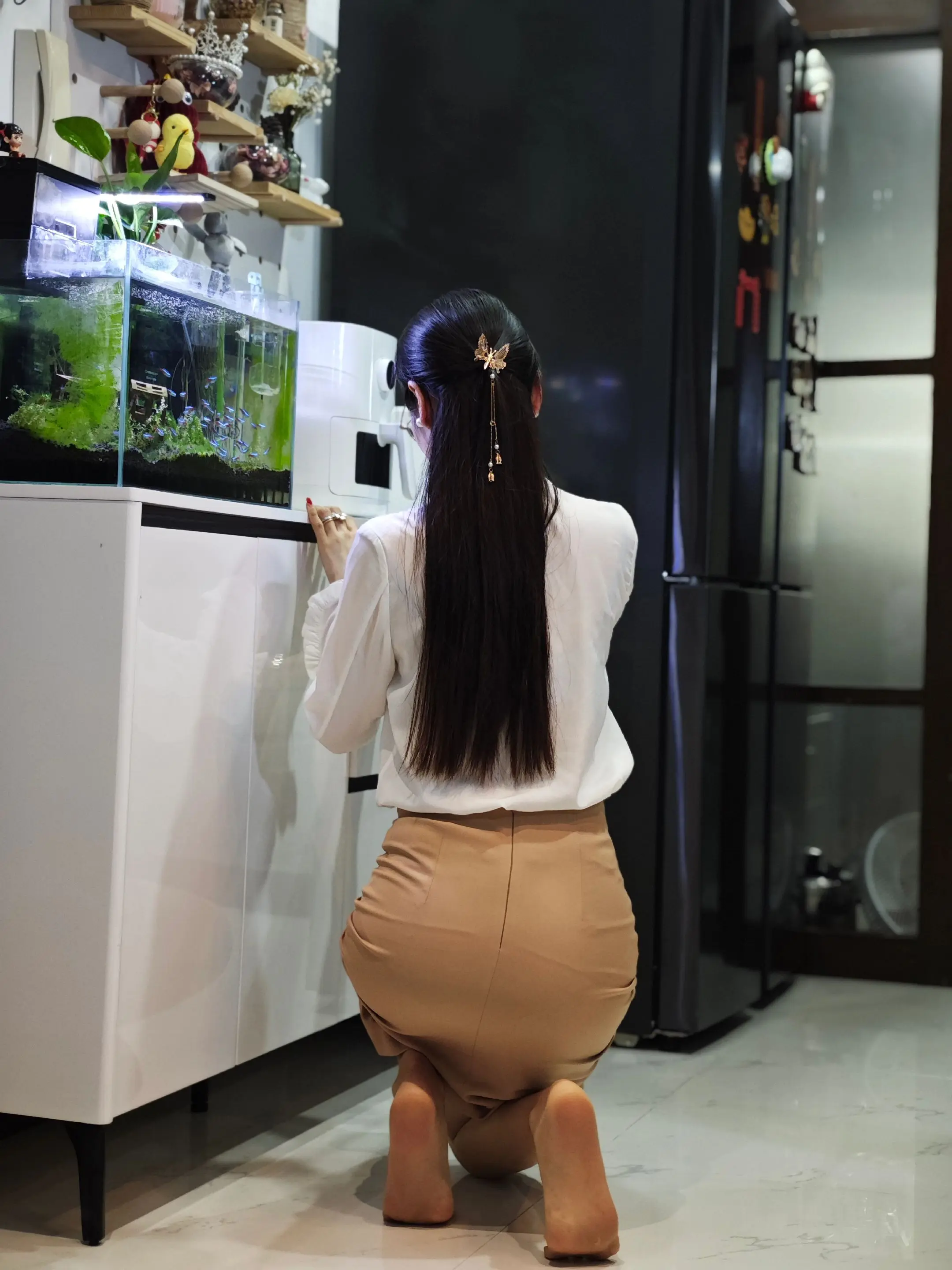 🧡你就是温柔本身🧡。你想变得温柔，你就穿出温柔❤️ 温柔穿搭：白色...
