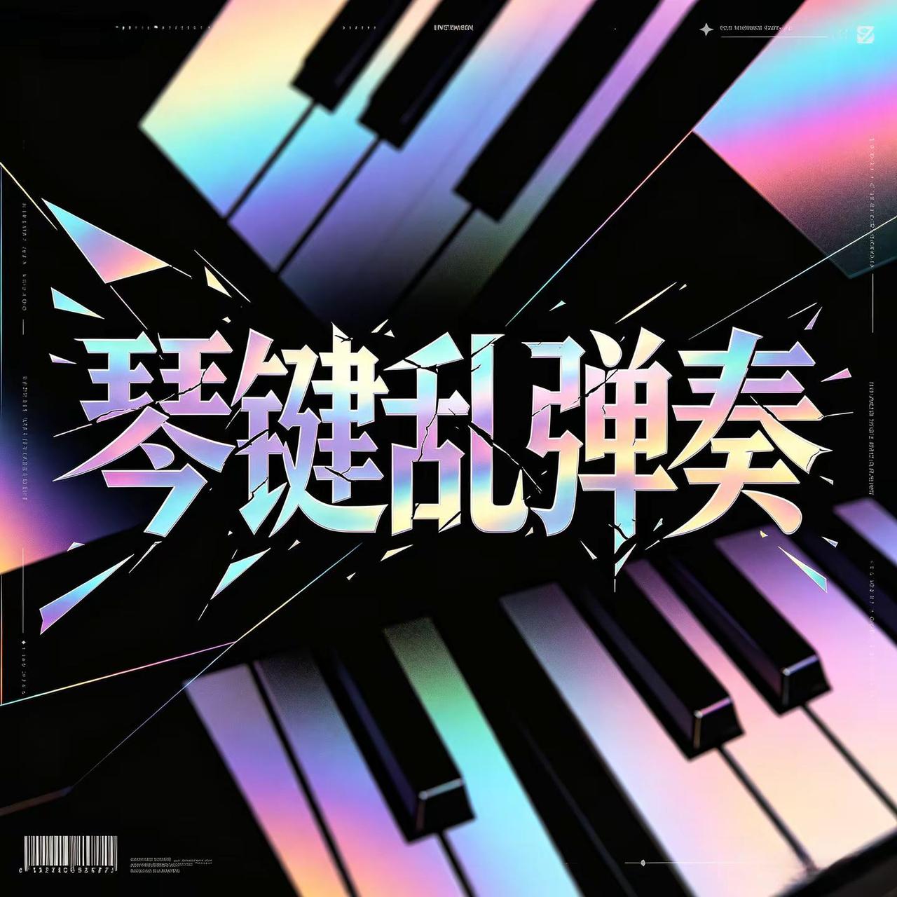 琴键乱弹奏。打破规整音律，错落节拍随性挥洒，鬼马曲风脑洞拉满