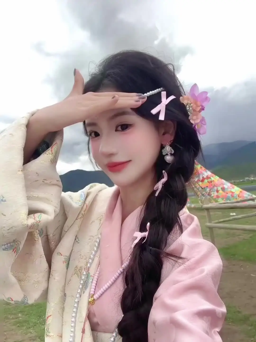 我出不去神山了 你带一支格桑花走吧！