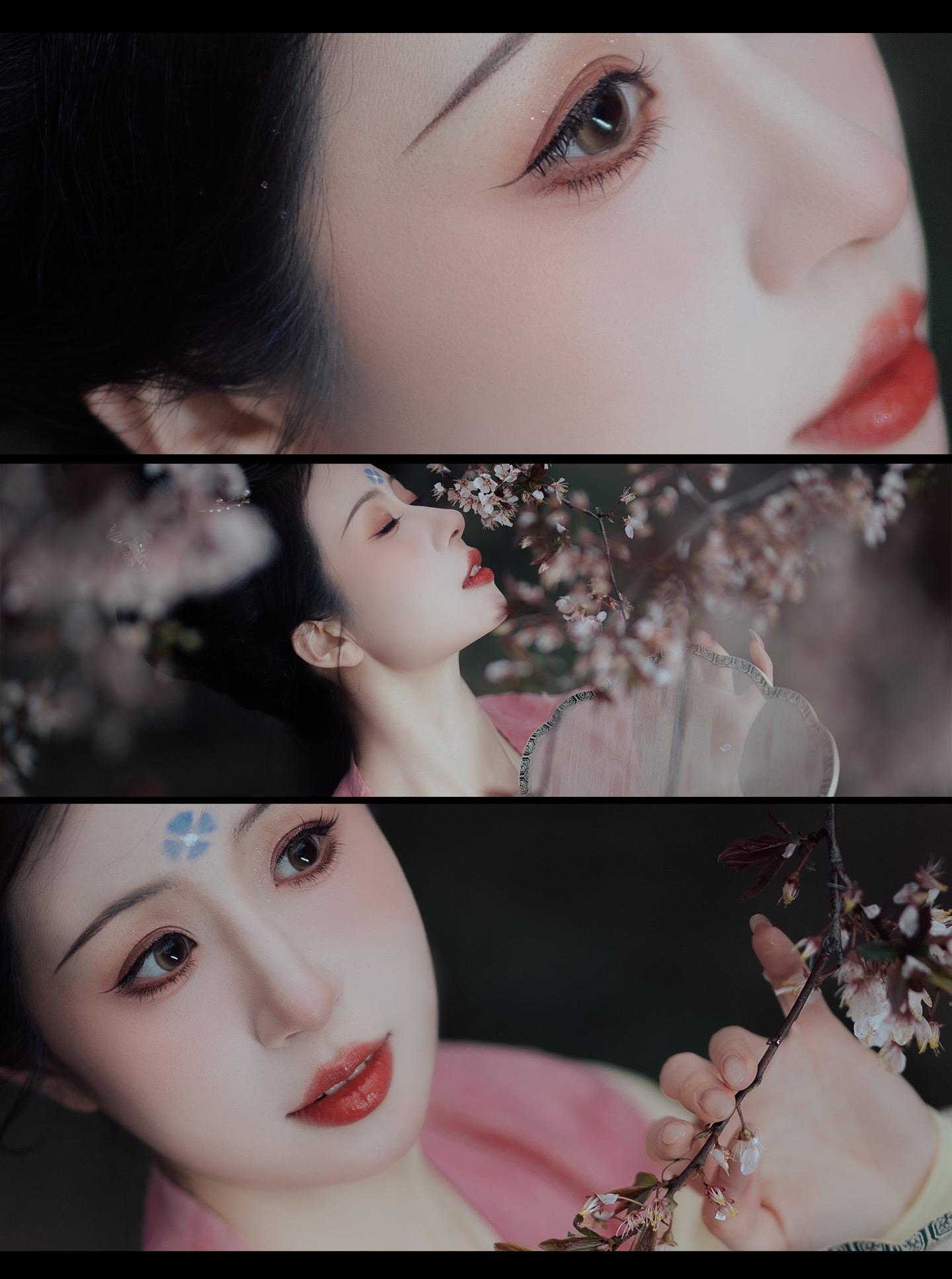 愿为你一生画眉。