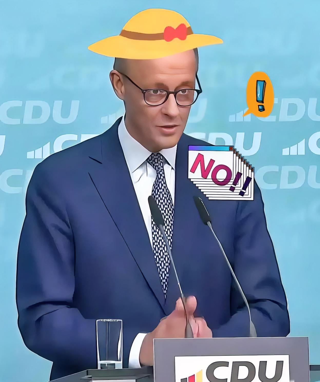 就在今天
德国正式宣布了
中美峰会达成共识后，德国总理默茨在欧盟大声喊话：“绝不