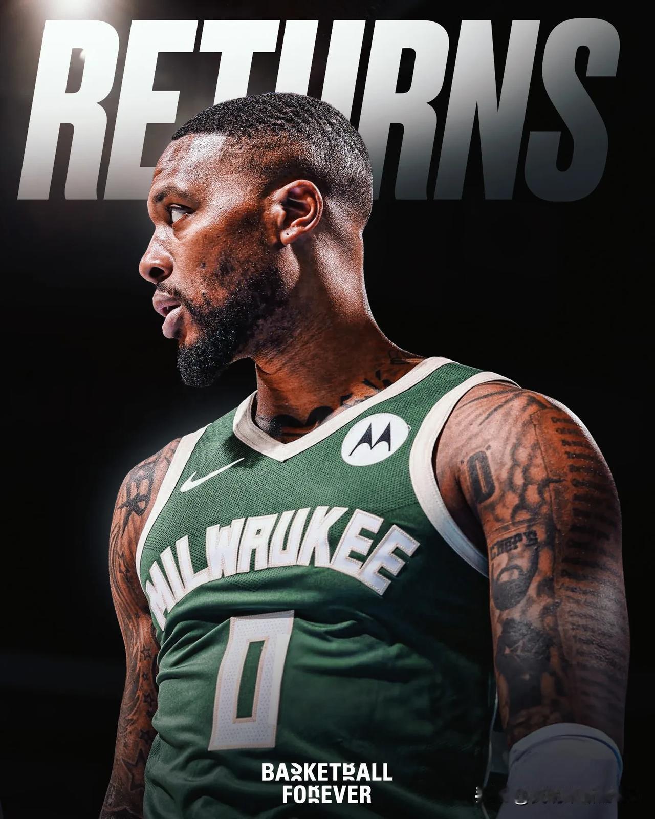 📊达米安·利拉德重返季后赛：

• 31.3 场均得分
• 3.3 篮板
• 