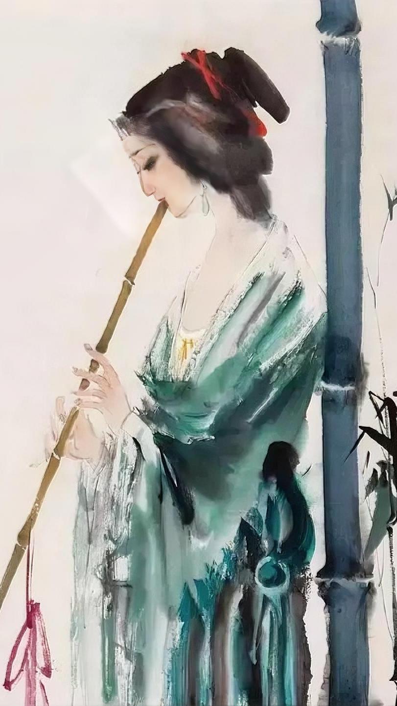 一捧相思泪，求下联

上联:一捧相思泪
下联:几缕衷肠曲

(图片采自网络，侵则