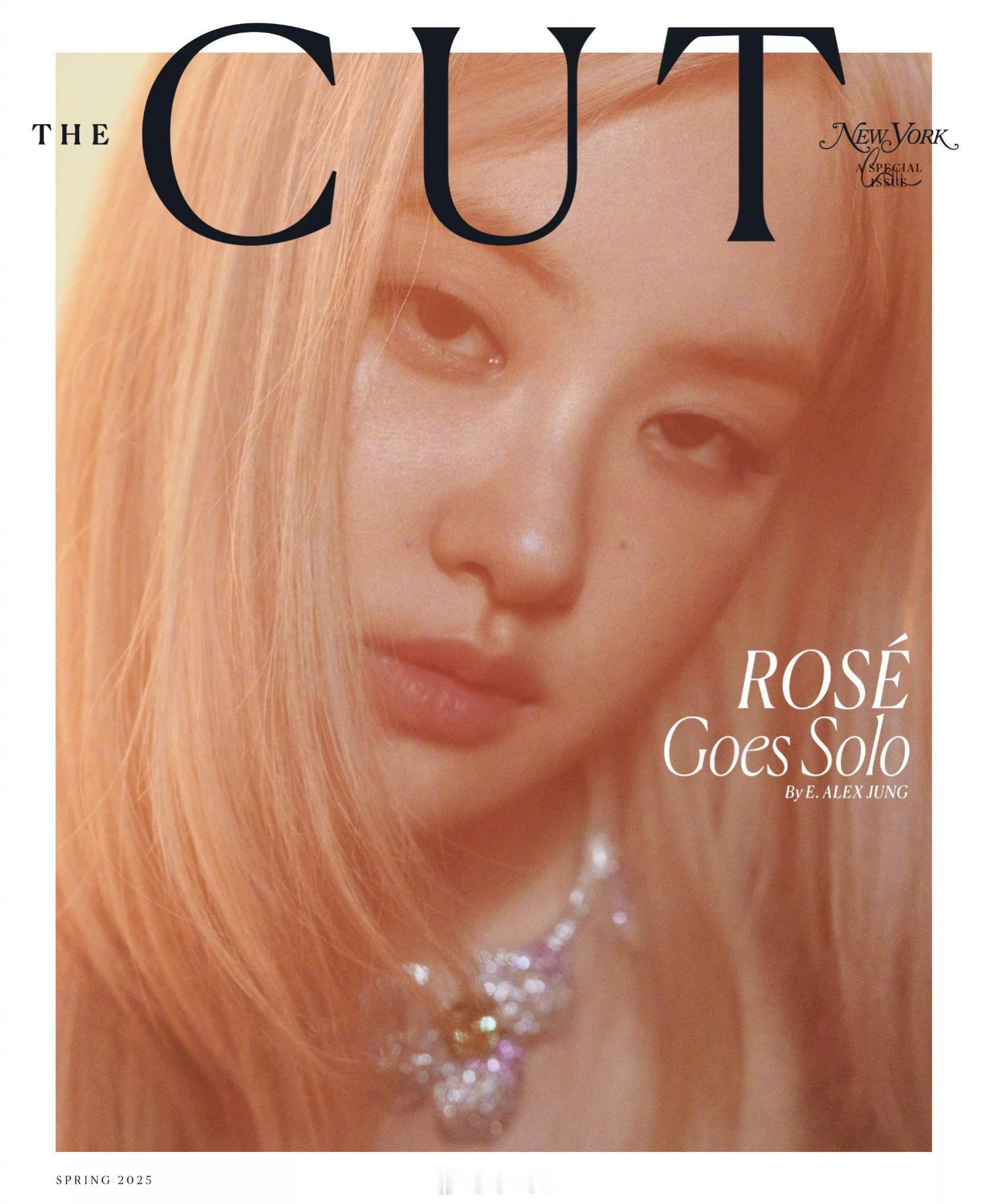 ROSÉ Goes Solo！新惊喜～  ROSÉ[超话]  朴彩英佩戴Tiff