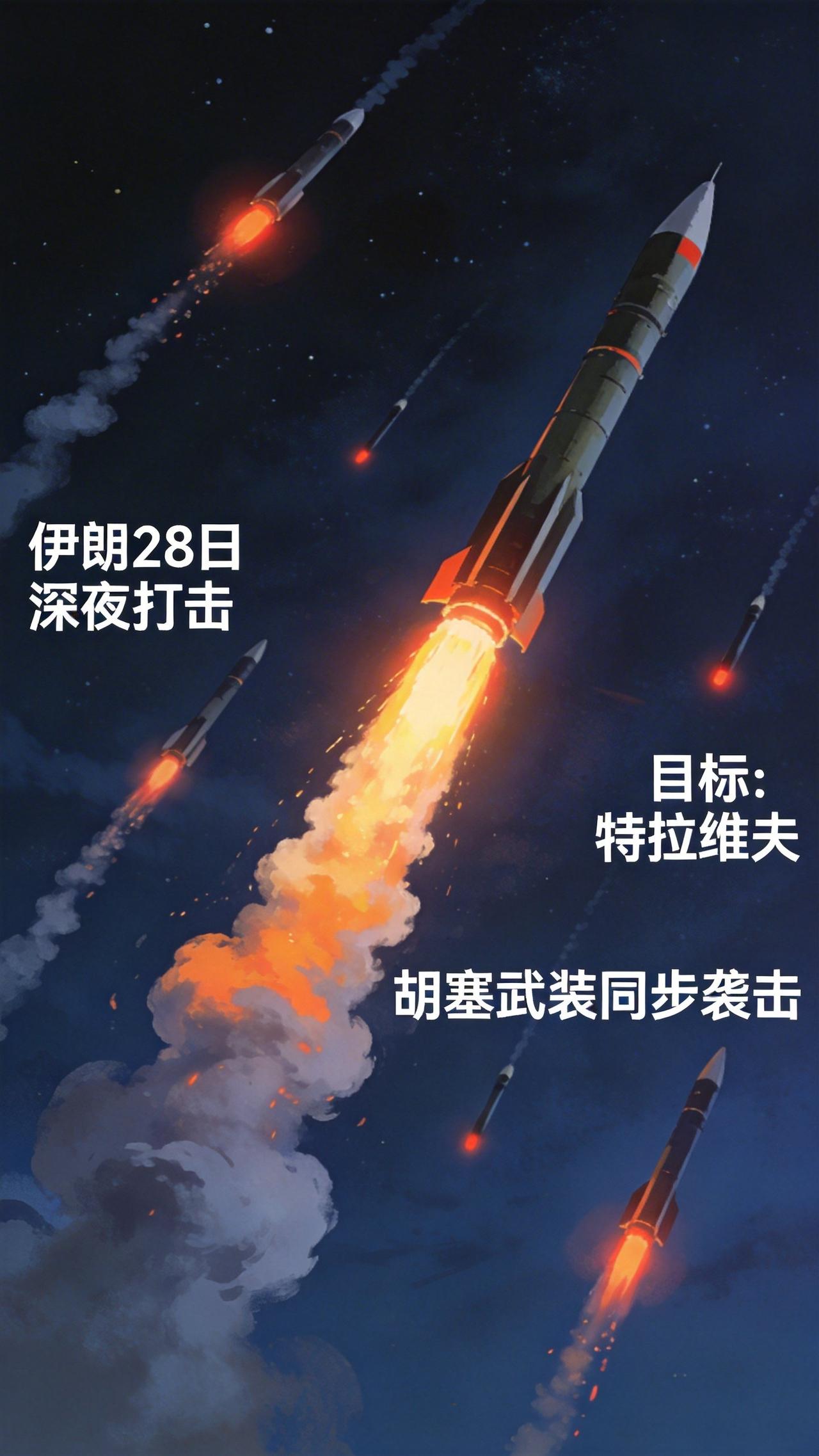 美国和以色列对伊朗发起的大规模军事打击行动，伊朗强烈反击，局势紧张且复杂！

1