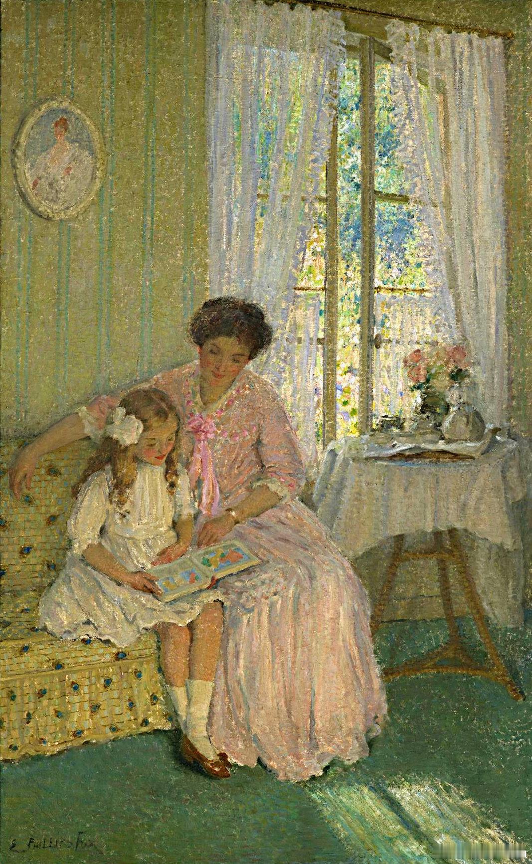 西洋历史文化鱼缸 澳大利亚印象派画家Emanuel Phillips Fox (