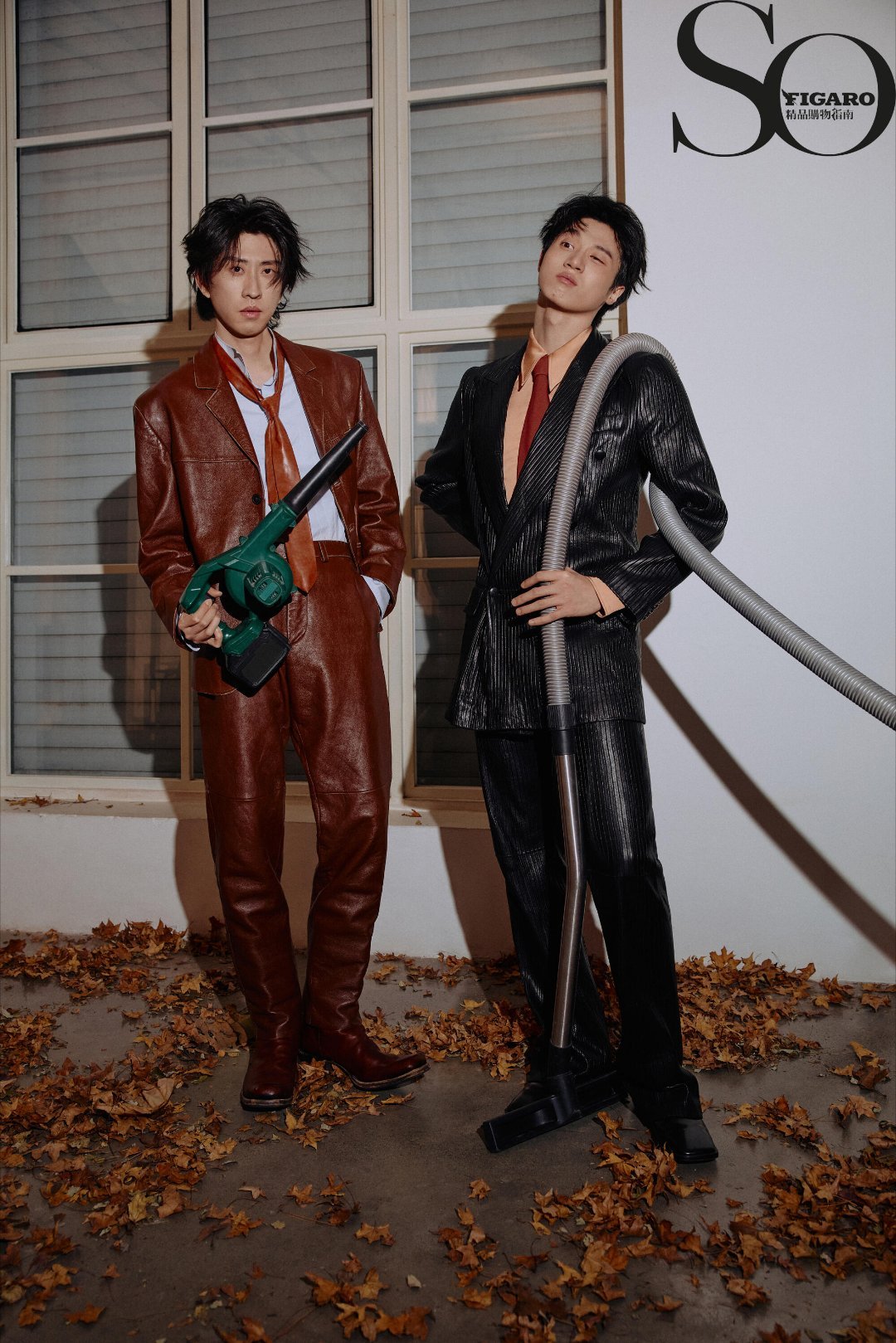 SoFigaro蒋易孙天宇封面【封面故事】蒋易&孙天宇 非典型搭档舞台灯光亮起，