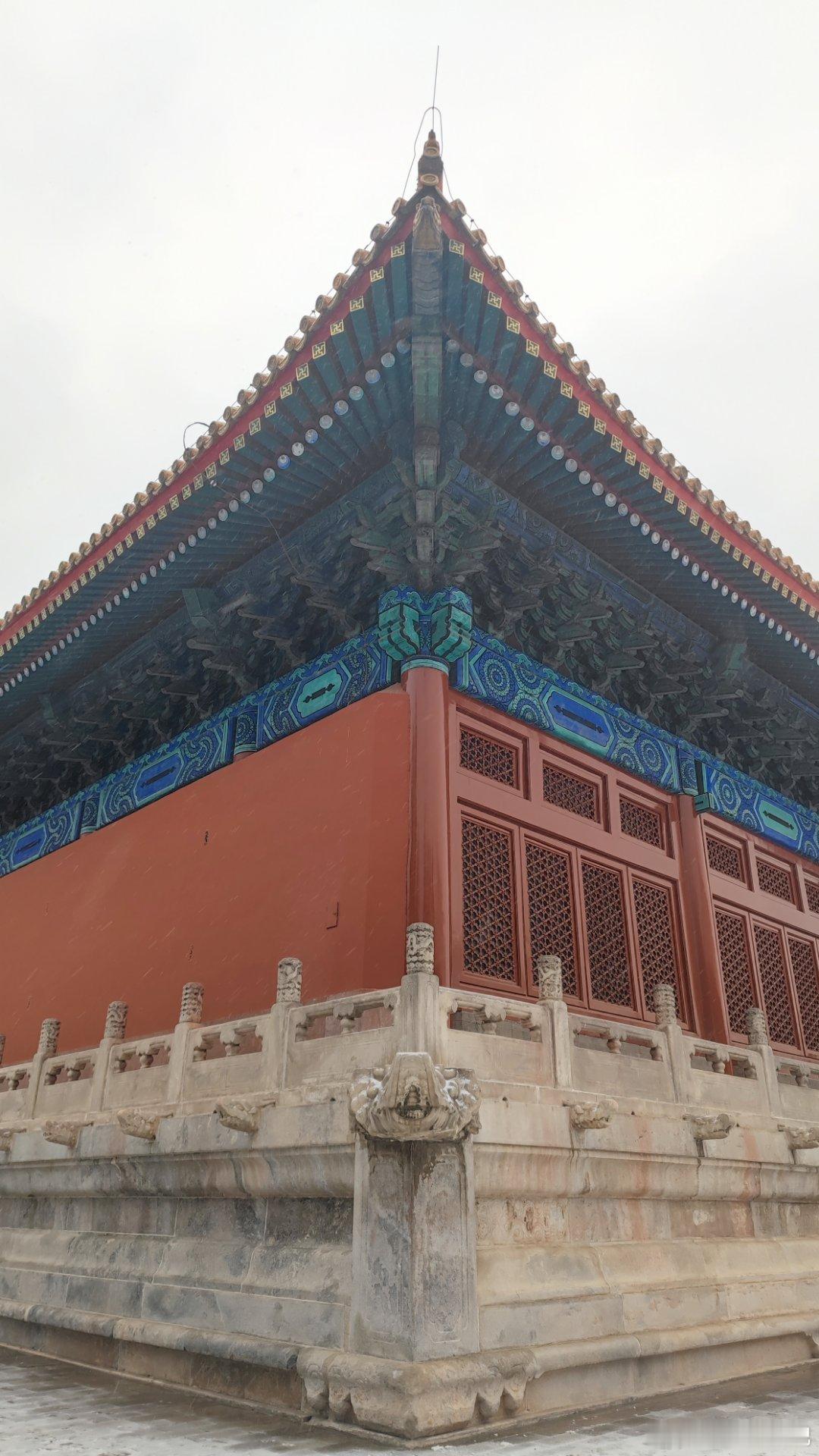 皇家太庙雪景摄影