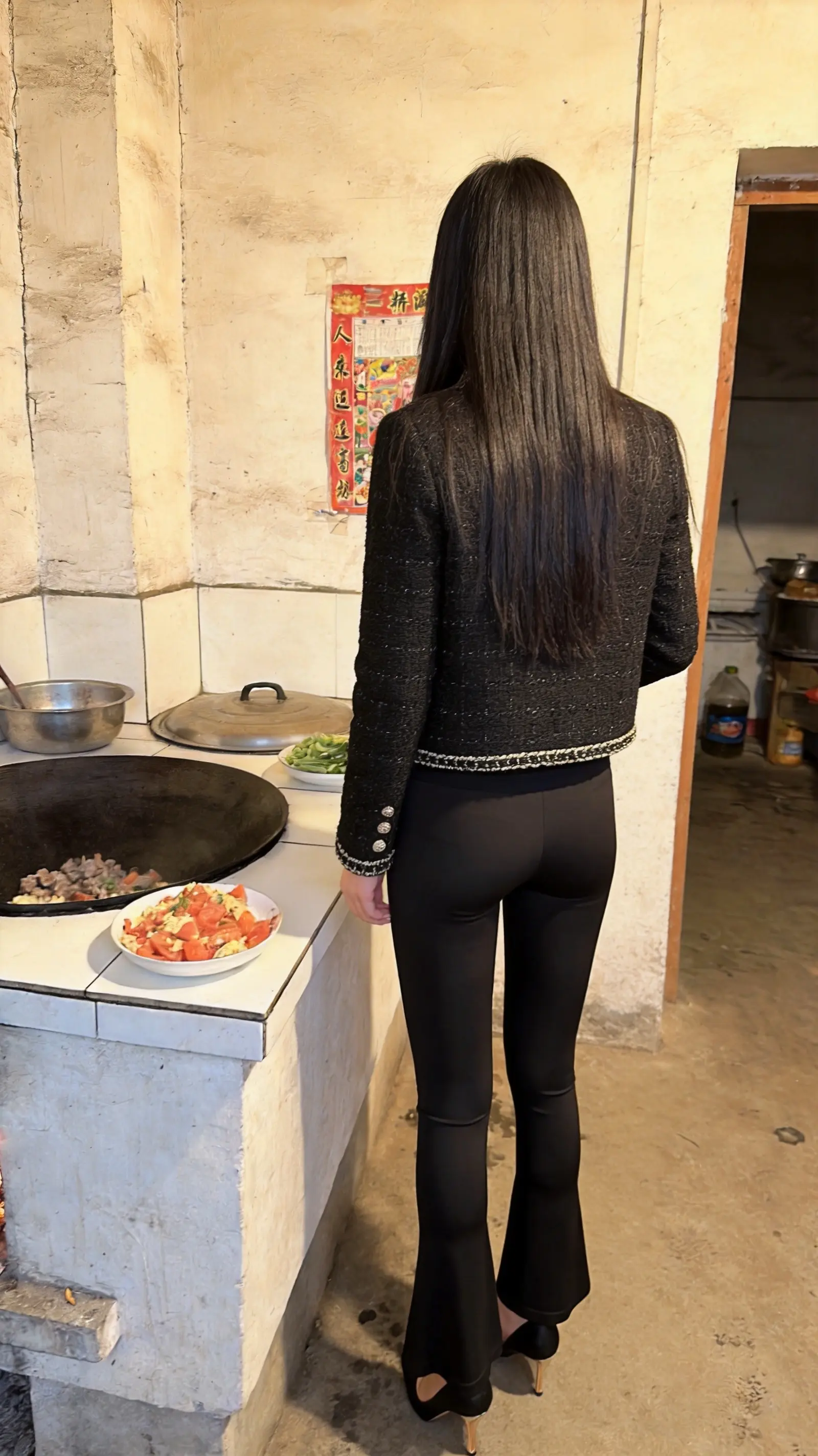 谁说农村女孩只会干农活？生火做饭样样行，粗茶淡饭，干净实在，烟火气最抚凡人心。