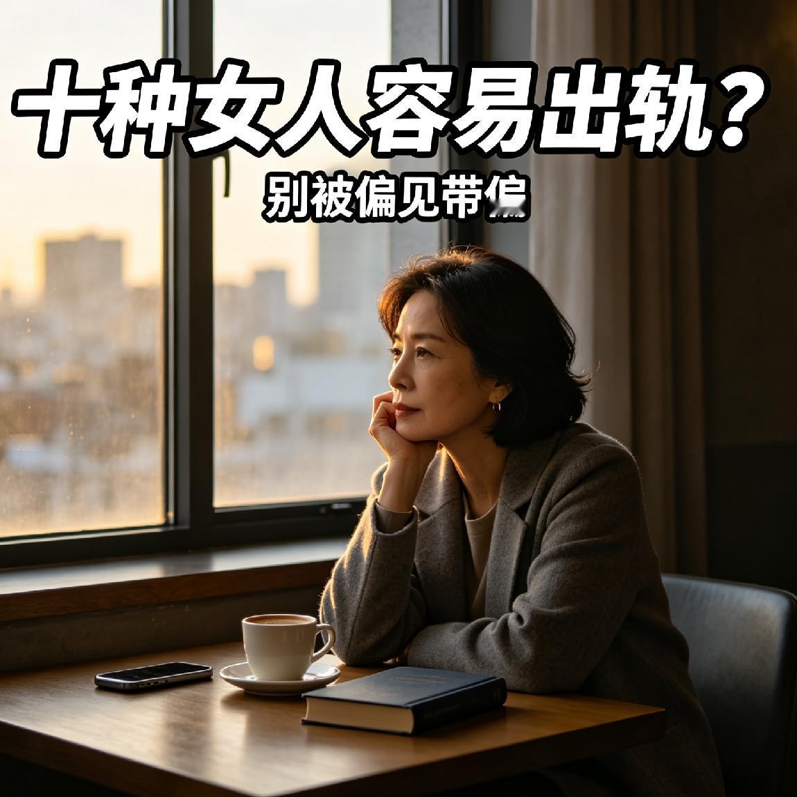 网传十类女人容易出轨？真相没那么简单，别被毒鸡汤洗脑，真相戳破无数人的偏见
 