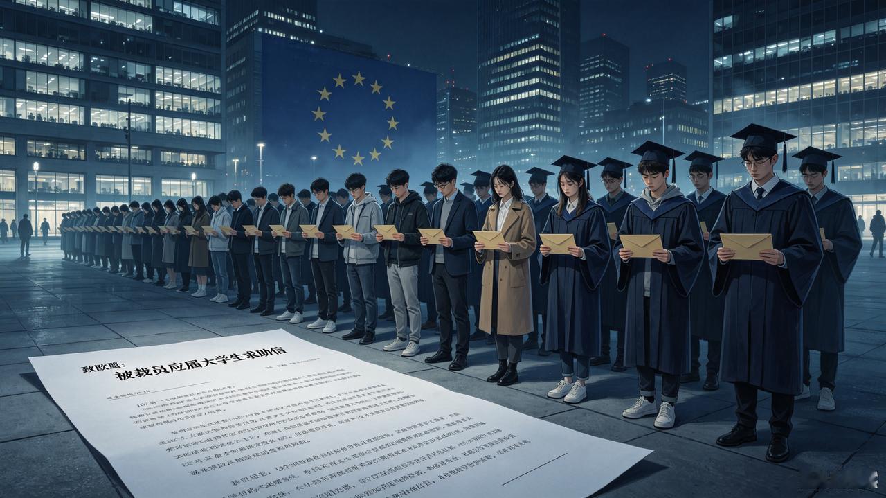如果这批向欧盟求助的应届大学生向你的企业投简历，你会收吗？

    背景：某上