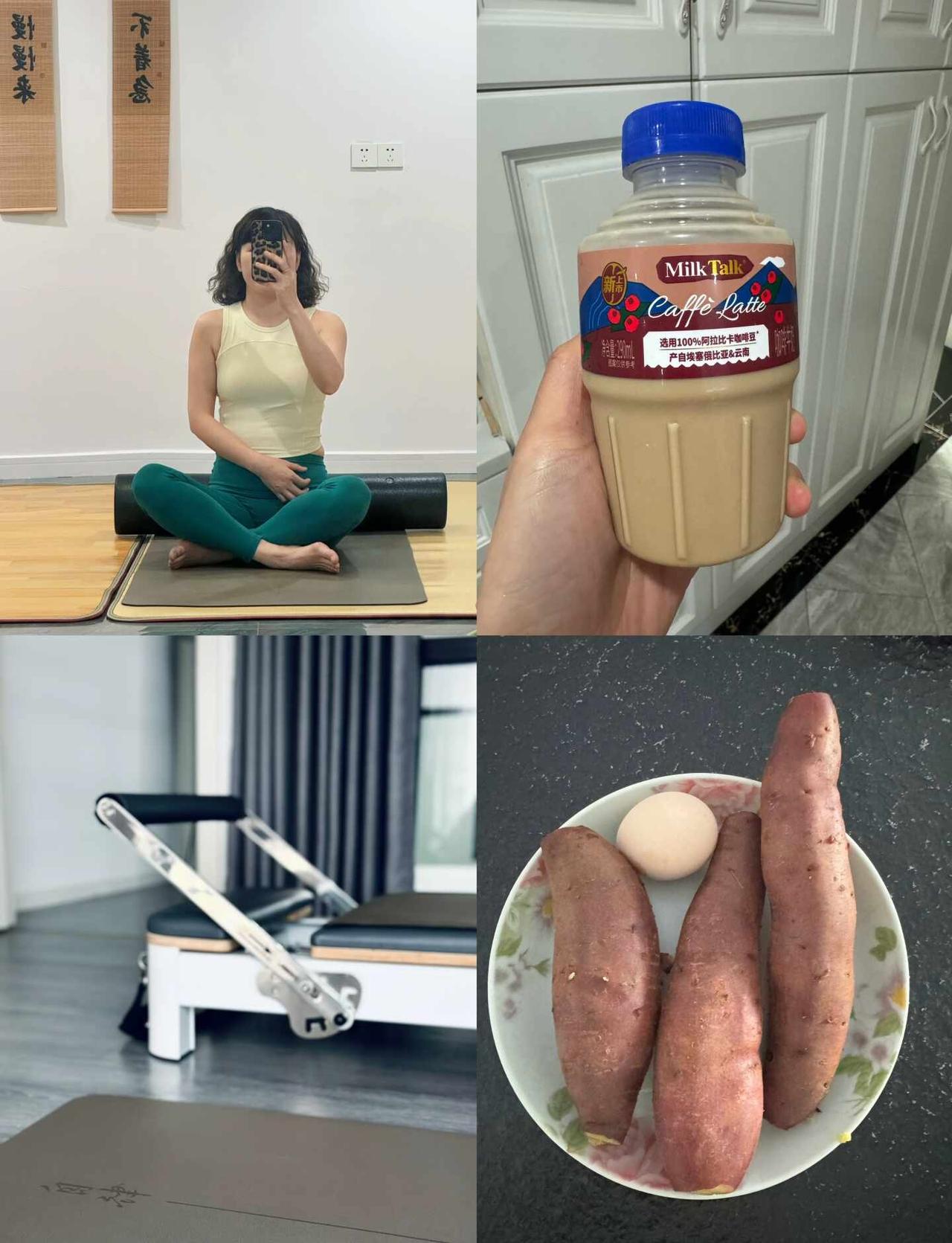 【瑜伽日常】坚持运动是一种生活态度 运动与美食 生活化运动