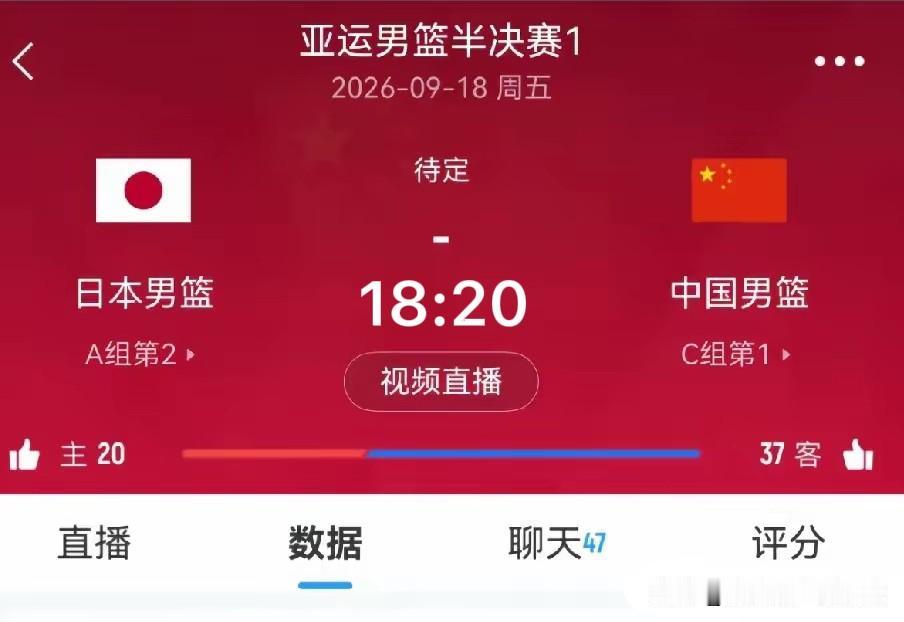 再战日本！亚运会半决赛迎来遭遇战！中国男篮又逢大考！

四分之一决赛：日本85:
