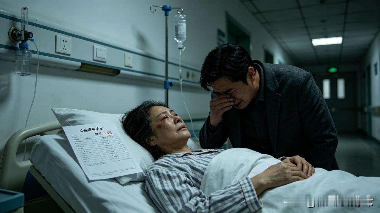 我街上的一个大姐昨天去世了，才刚满60岁。本来可以继续活着，只因为没有钱走了。