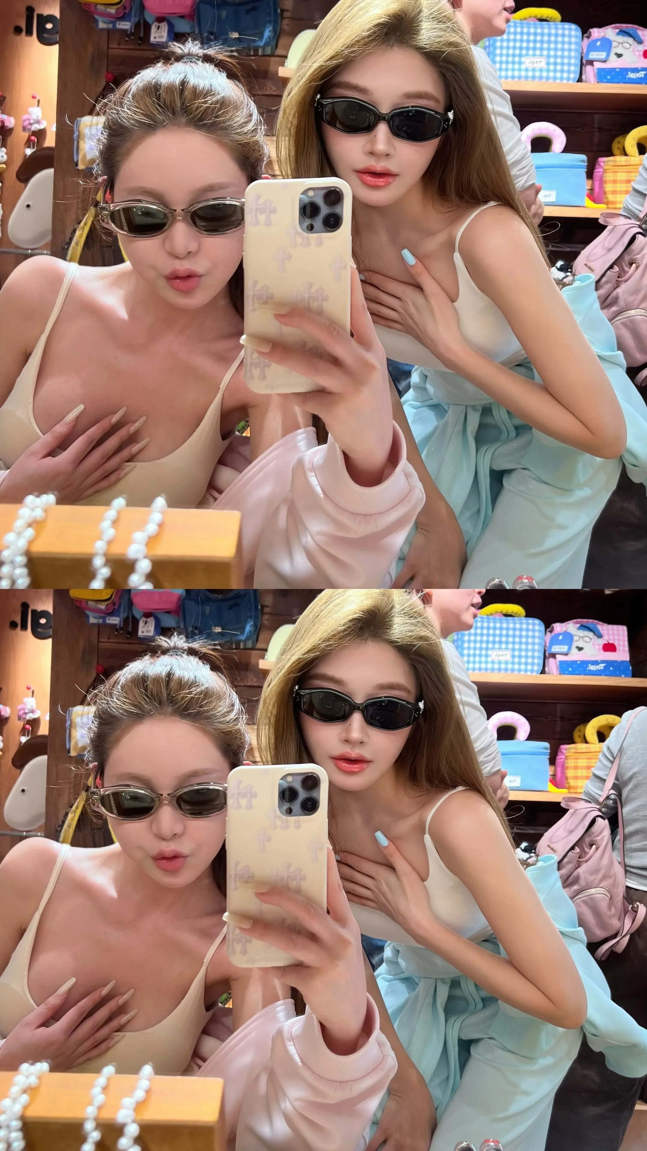 此刻最好的都在身边🩵🩷。