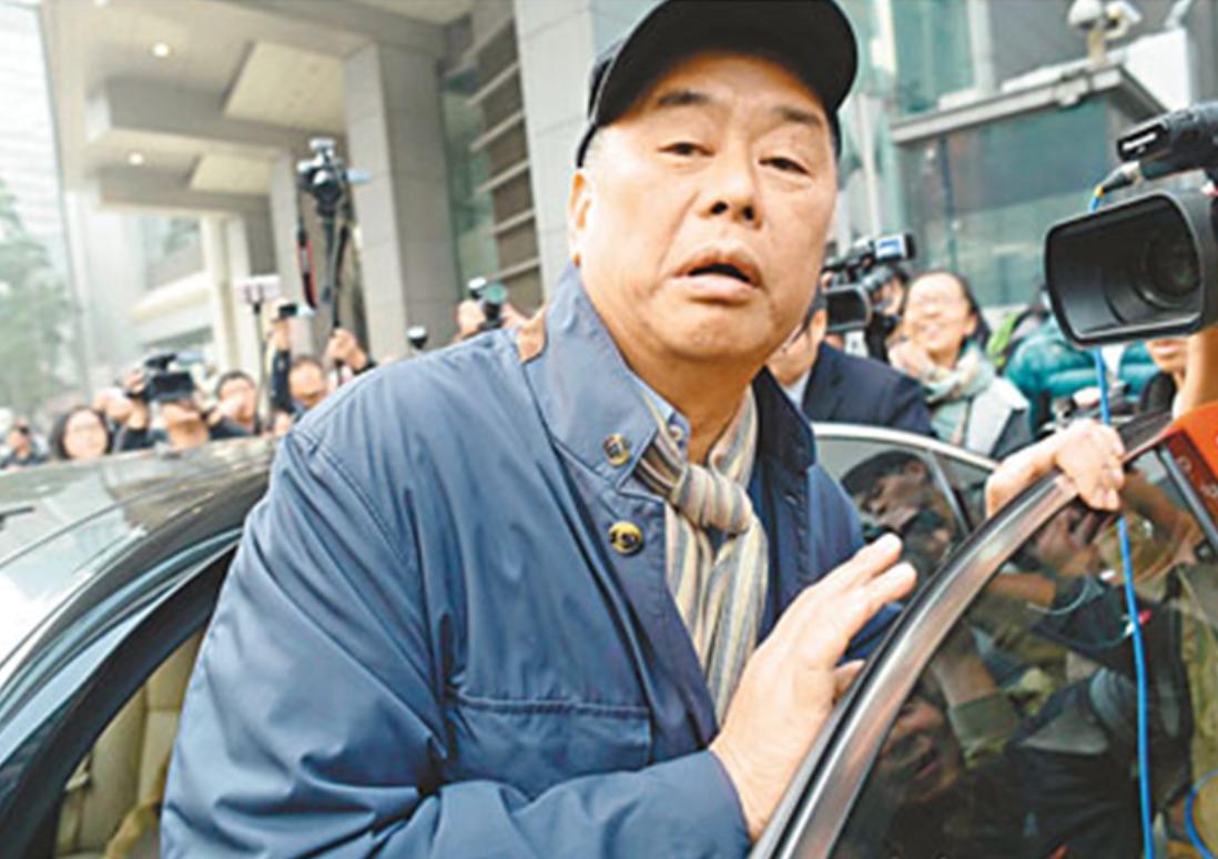 中方一锅端，严打上百名乱港分子，反华组织被镇住，黎智英踩刹车。香港国安法实施之后