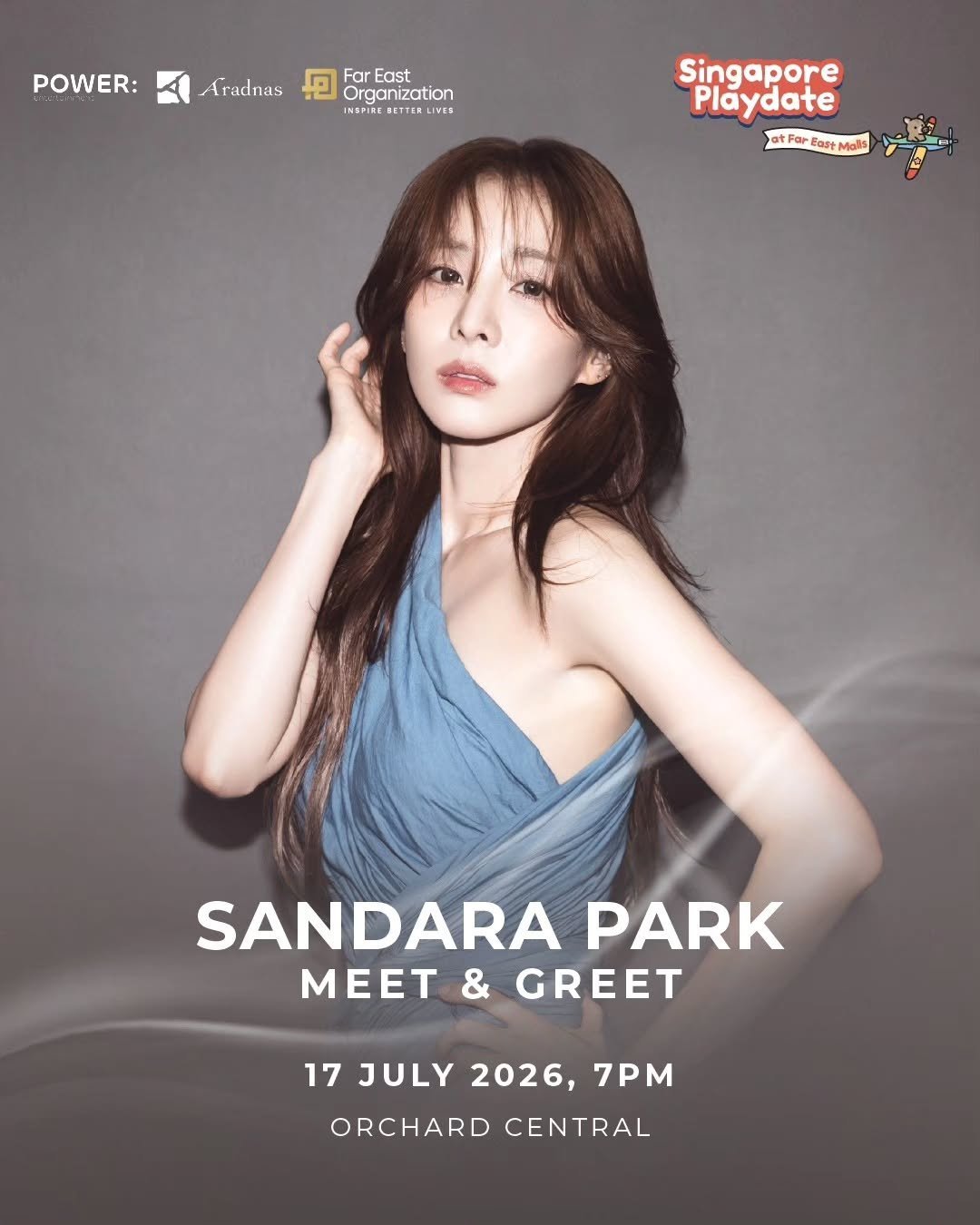 DARA 【消息】朴山多拉出席7月17日新加坡Orchard Central商场