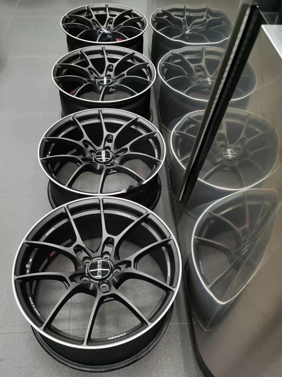 心情件：日本进口RAYS G025 MK 19寸 8.5J ET28 9.5J 