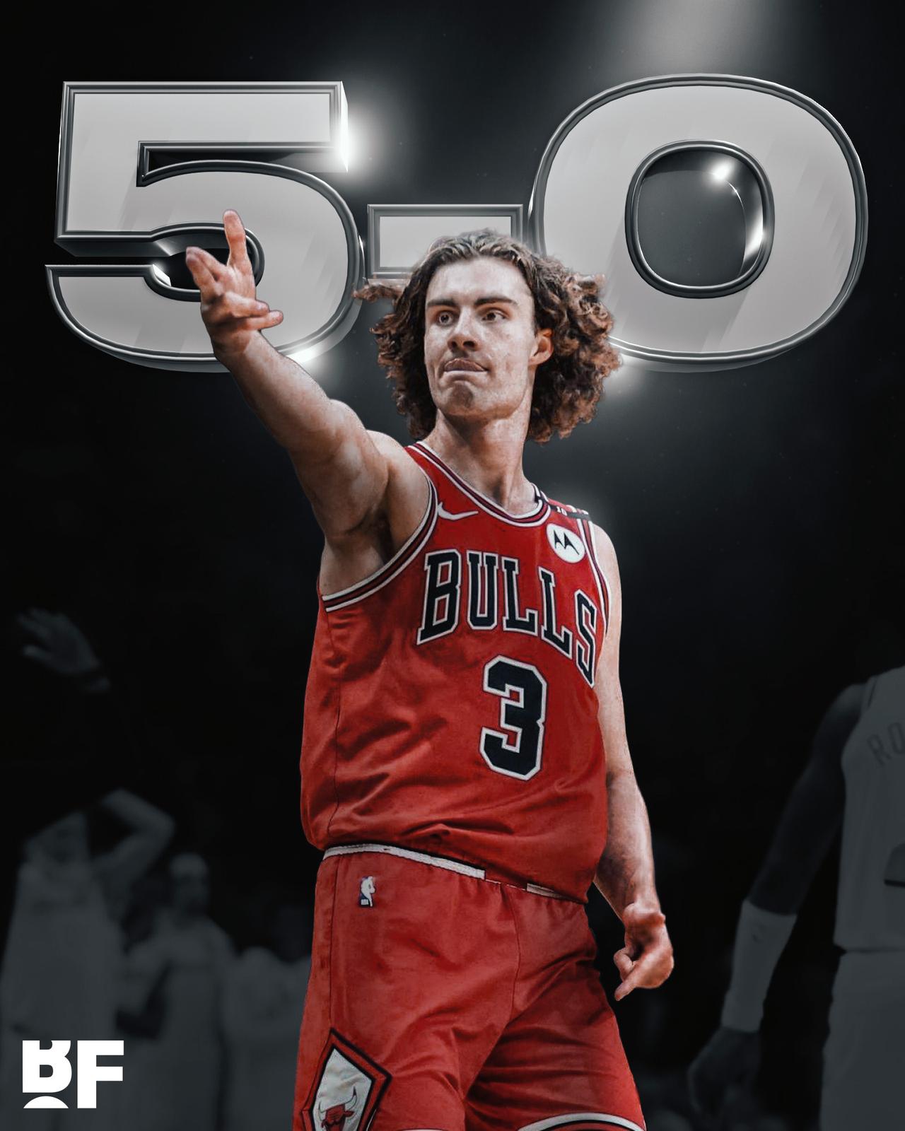 5胜0负！公牛队突然变成了东部黑马？
公牛队135-125击败尼克斯，迎来5连胜