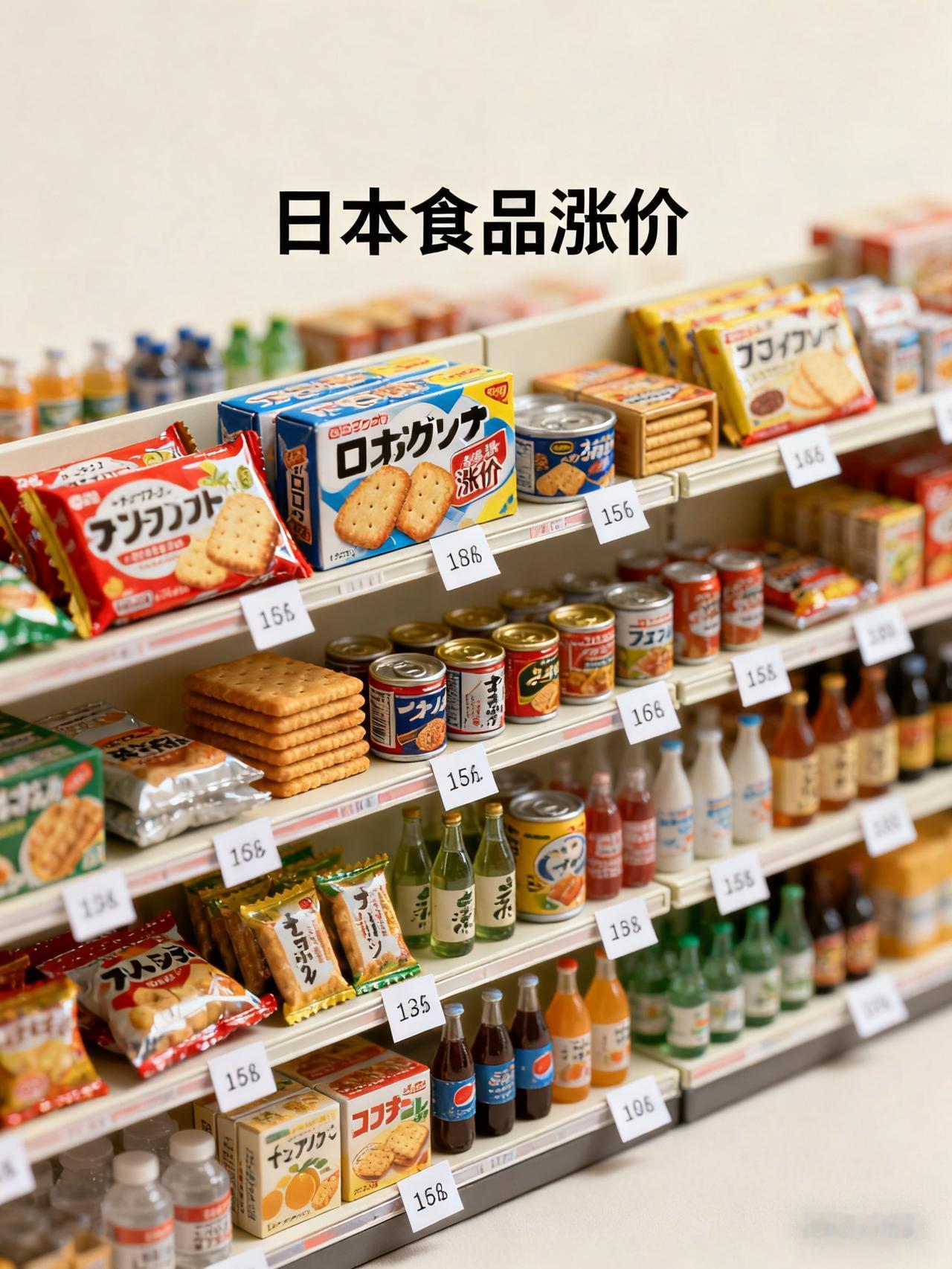 日本10月超3000种食品涨价，背后真相令人深思！
 
家人们，日本又有大新闻啦