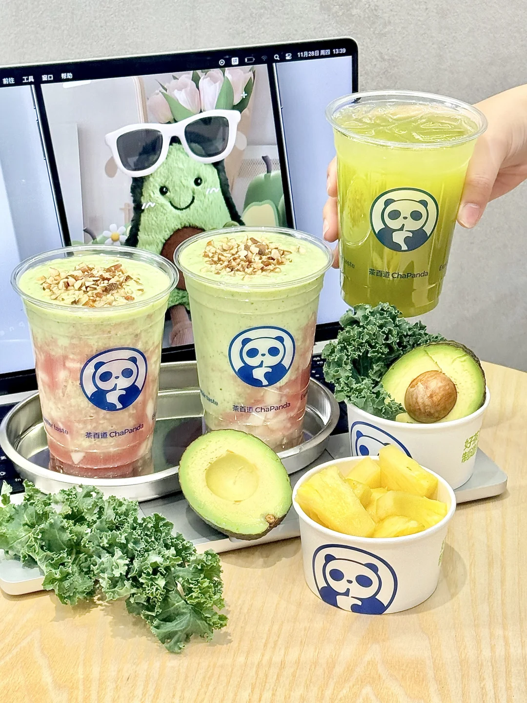 草种出来啦~终于在广东喝到茶百道的猫草汁