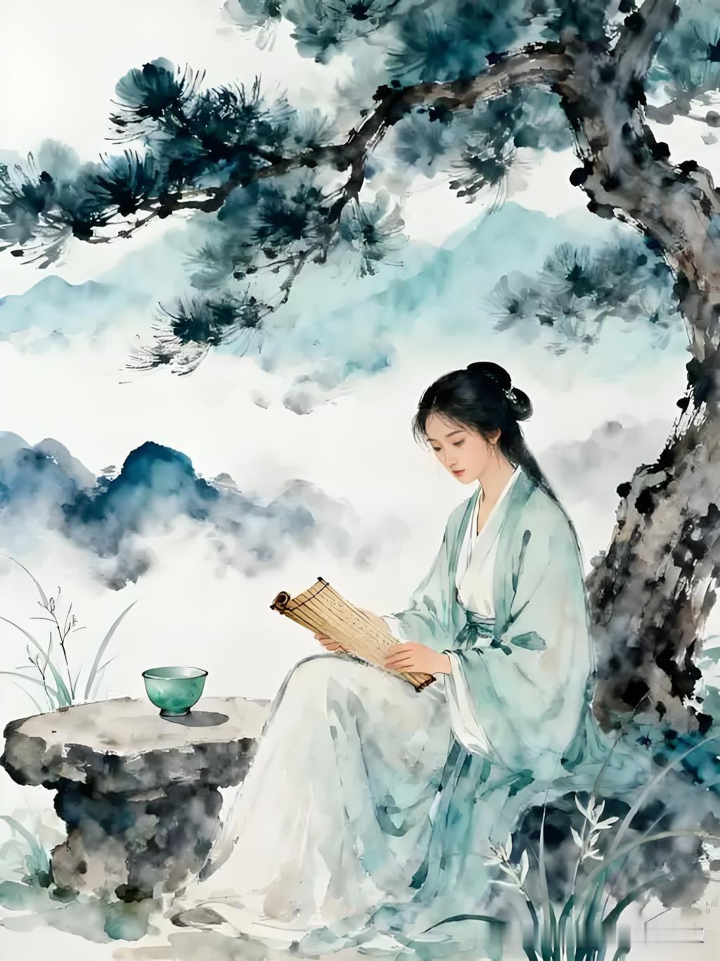 《淳熙丁未
初伏奉亲避暑中岩》
——宋·杨光
禅榻阴森五月秋，
井泉甘洌近林齿。
