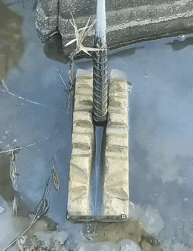 原来古人说的是真的，有人把铁棒磨成针了～