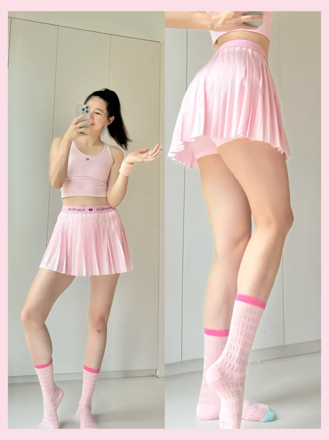 🌸放弃了lulu，买到了性价比更高的🎾网球裙