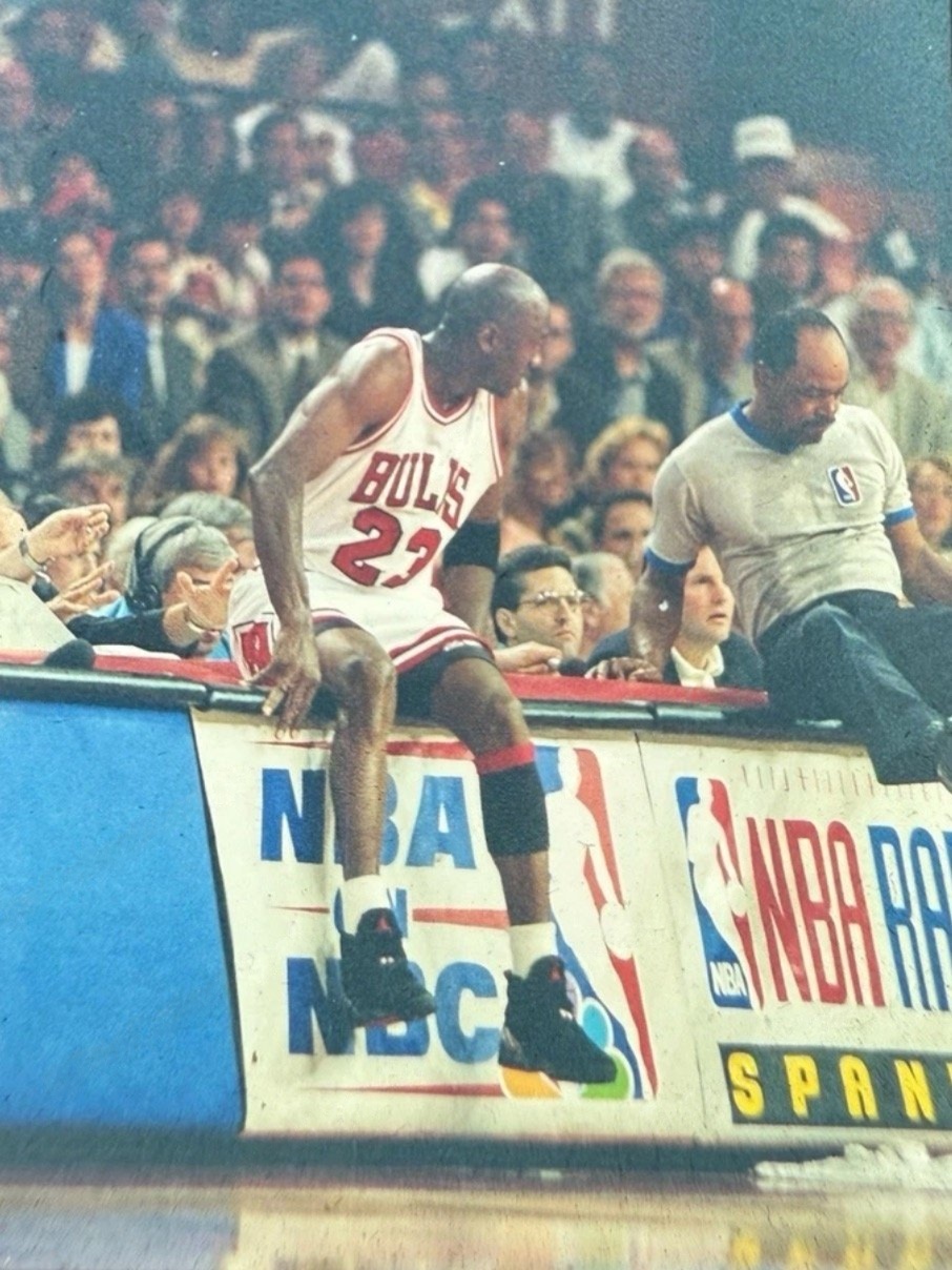 Michael Jordan 裁判老哥 你也过来啦！ 