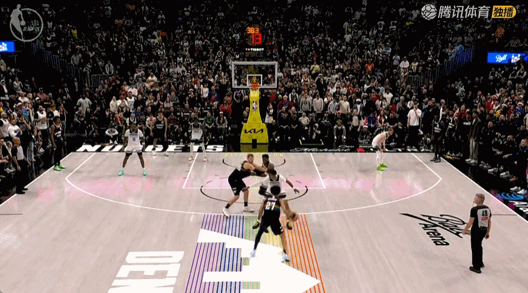 穆雷也开了森林狼vs掘金