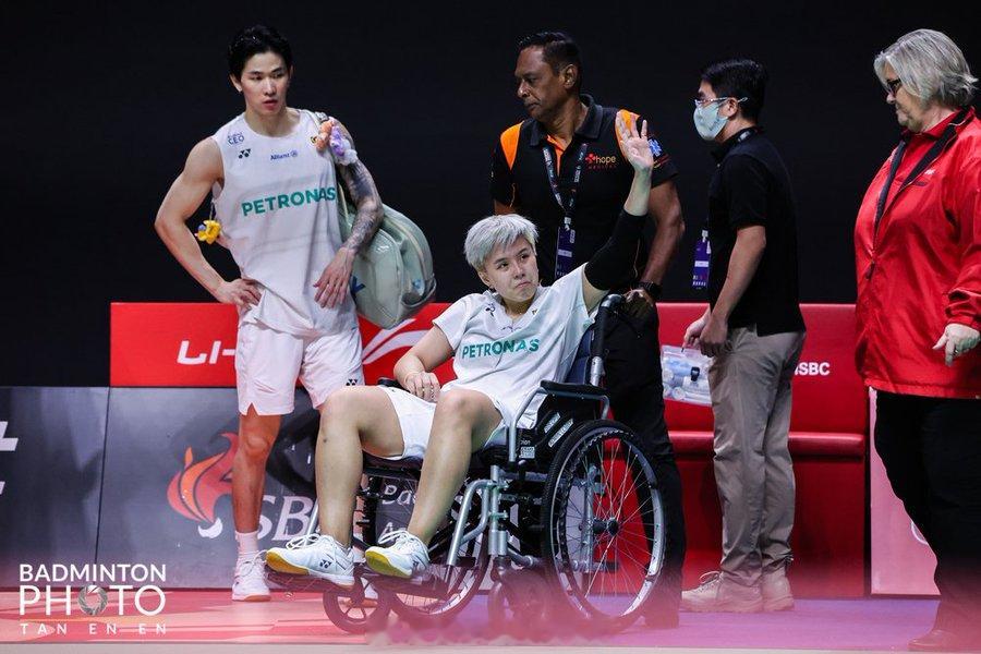 杜依蔚因伤退出2026印尼公开赛🏸马来西亚羽总确认，杜依蔚在上周新加坡公开赛1