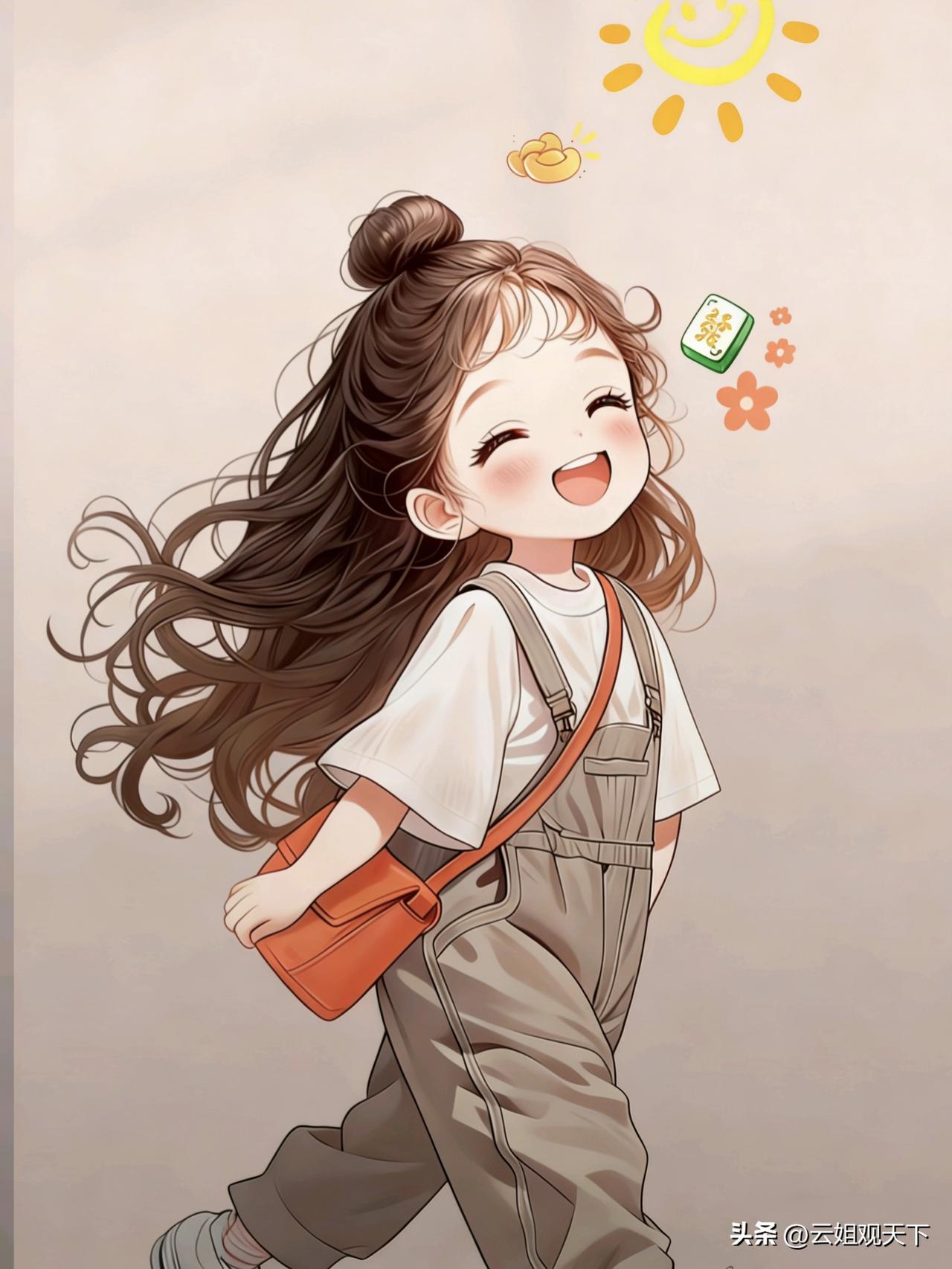 如今这个快节奏的世界里，
幸福其实很简单。
 
不是追着光跑，
而是自己心里有光