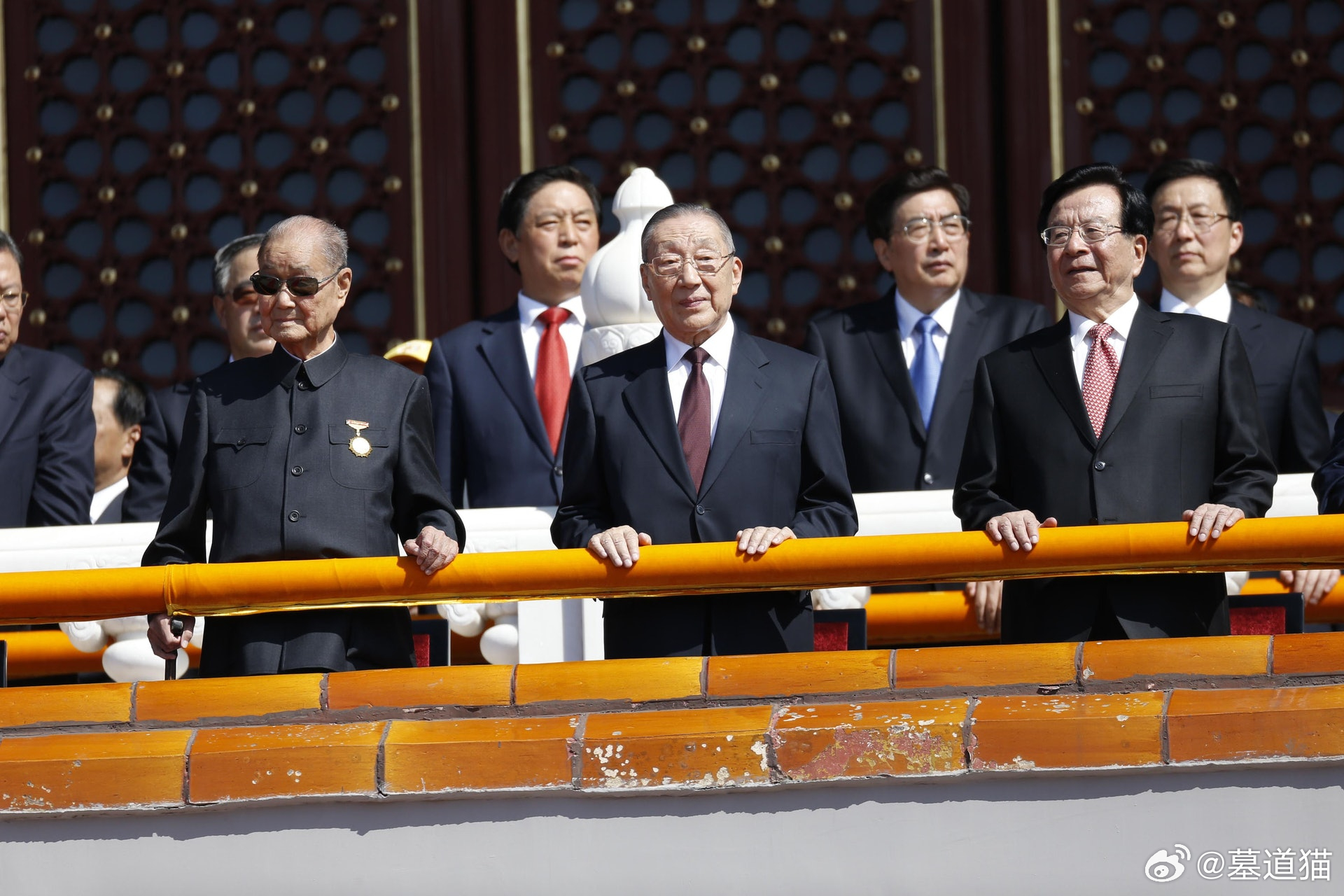 2015年9月3日北京举行的纪念抗战胜利70周年阅兵仪式上，宋平现身北京天安城楼