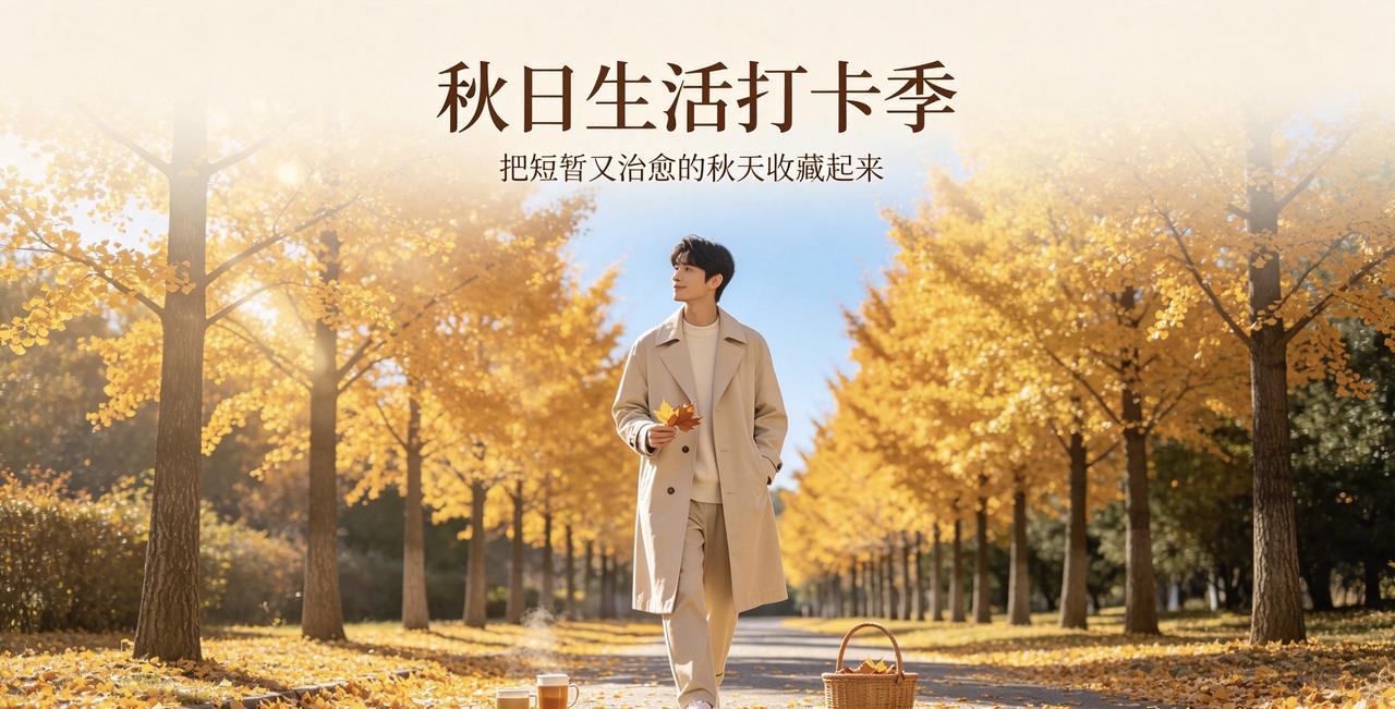 秋风缓缓吹散盛夏的燥热，天地间晕开一层温柔的秋意。不必奔赴远方寻觅美景，身边处处