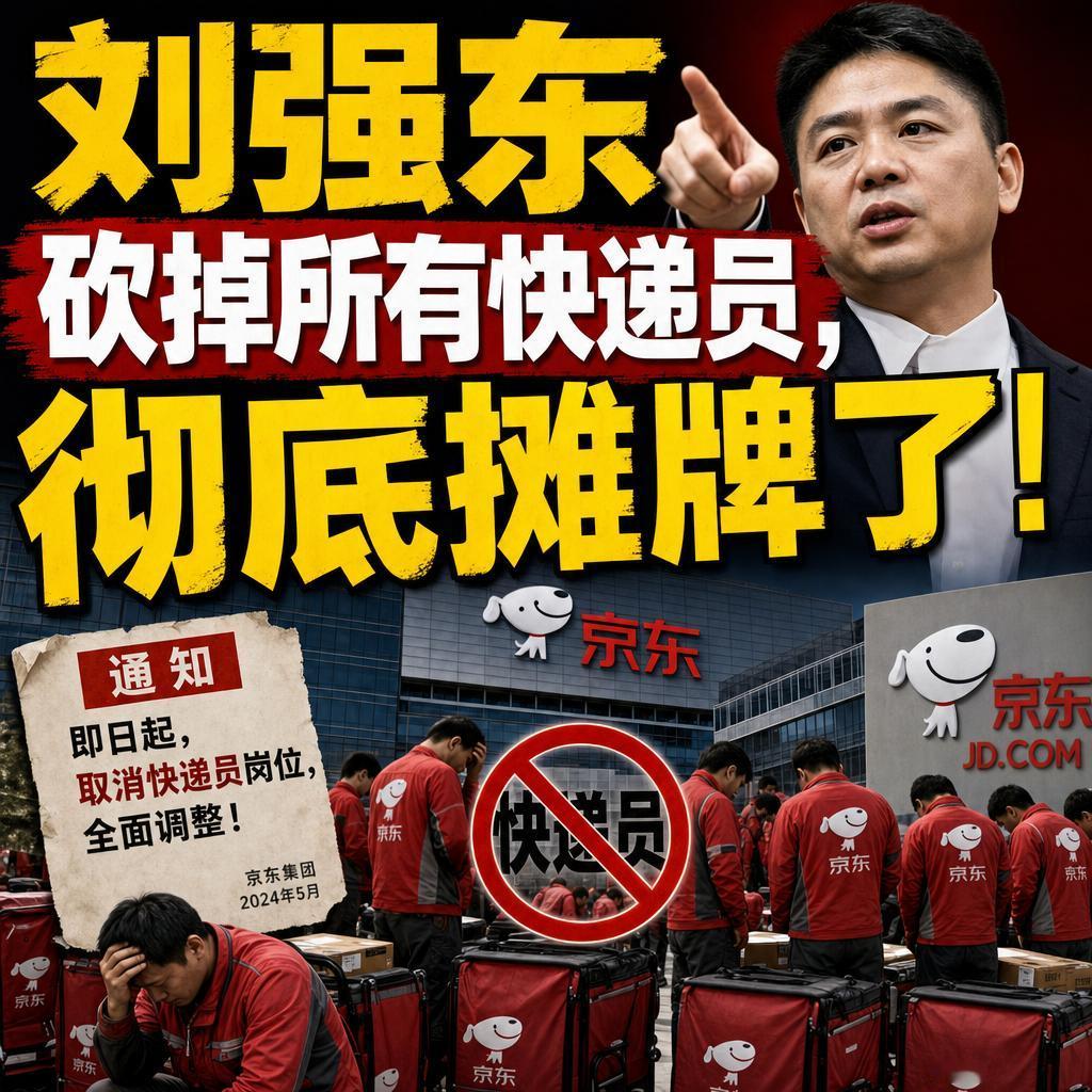 机器人送货真的来了，70万快递员要失业？
很多人看到“刘强东砍掉所有快递员”就慌