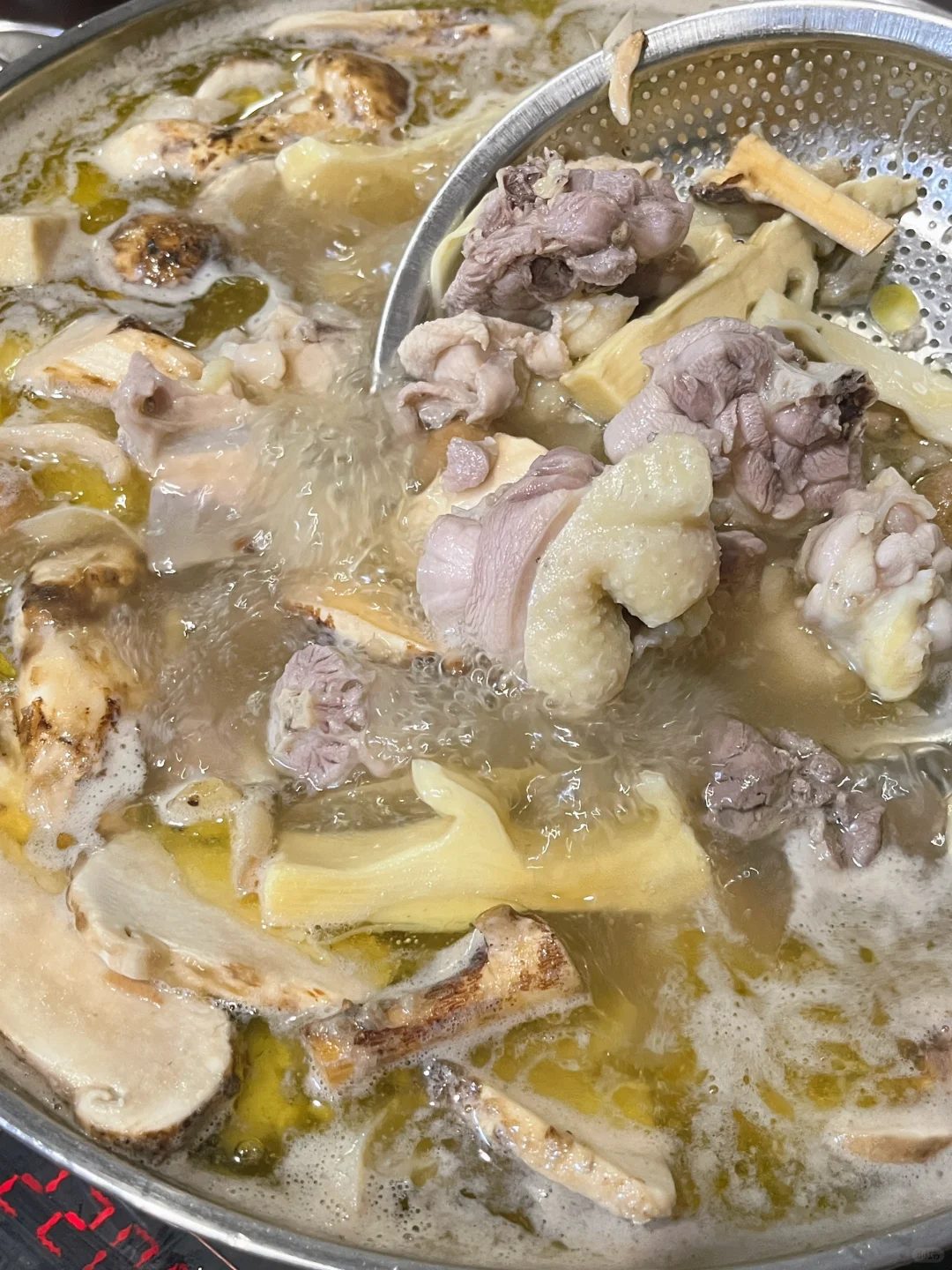 松茸浸鸡…不懂欣赏