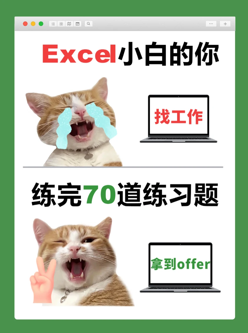 想入职文员，这套Excel练习题一定要练!