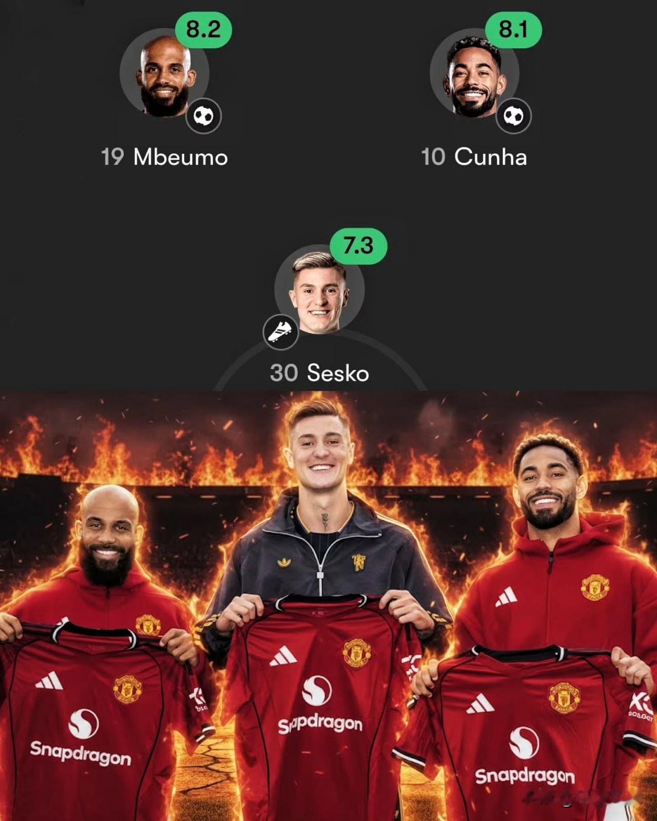 本赛季至今英超球队创造机会次数排名：

1.	利物浦 - 107次
2.	曼联 